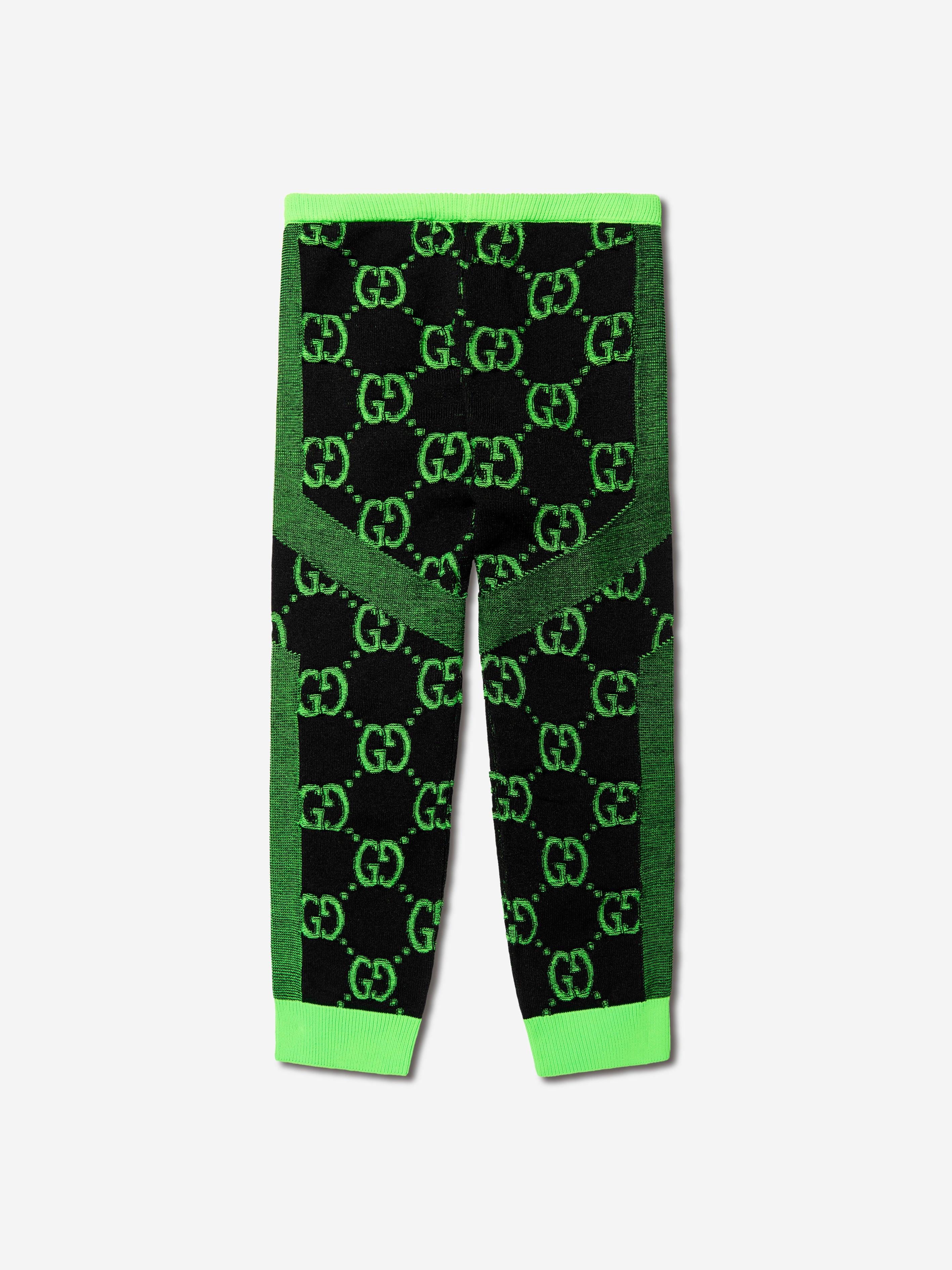 Girls GG Cycling Leggings In Black