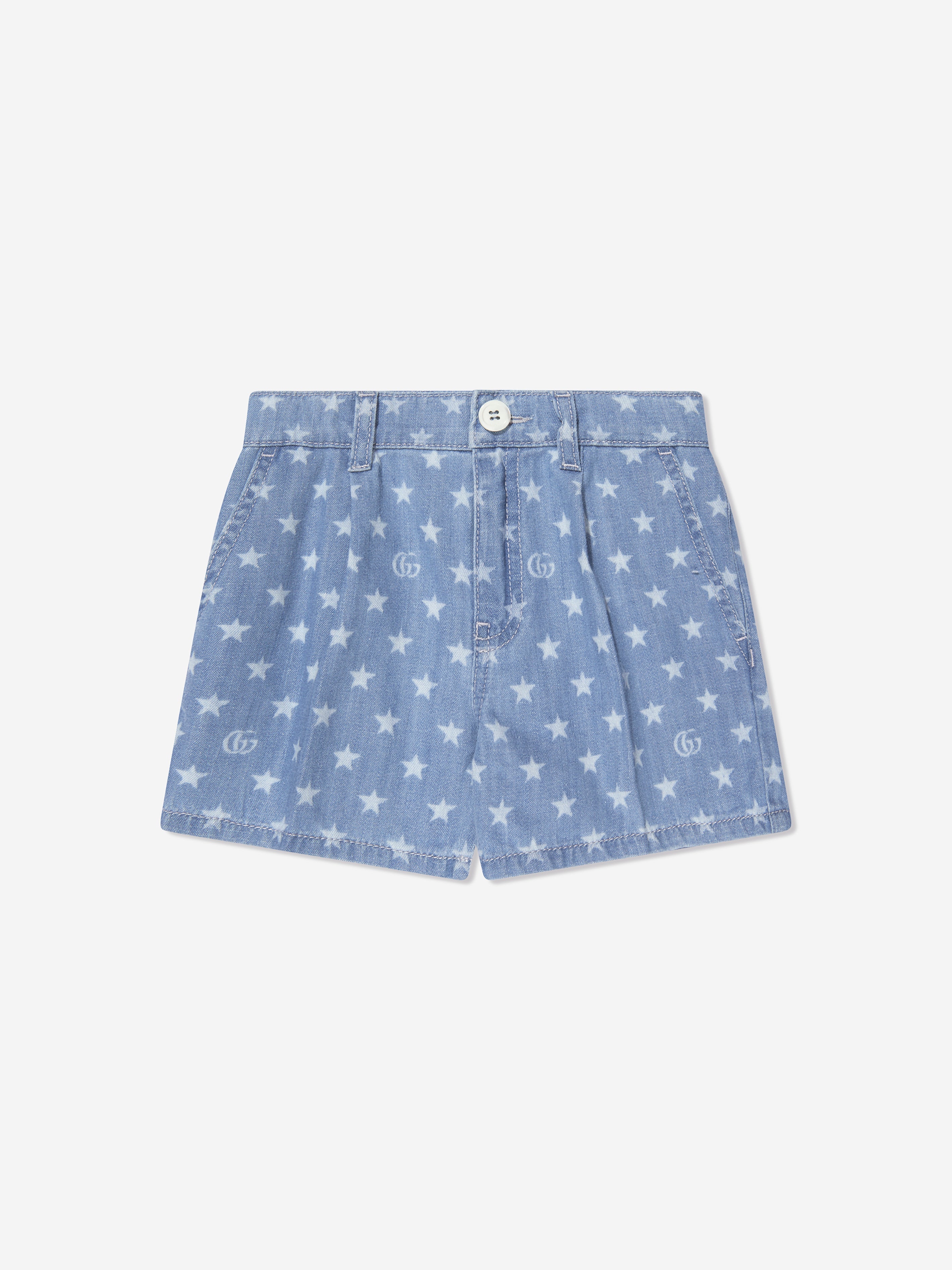 Kids Denim Shorts in Blue