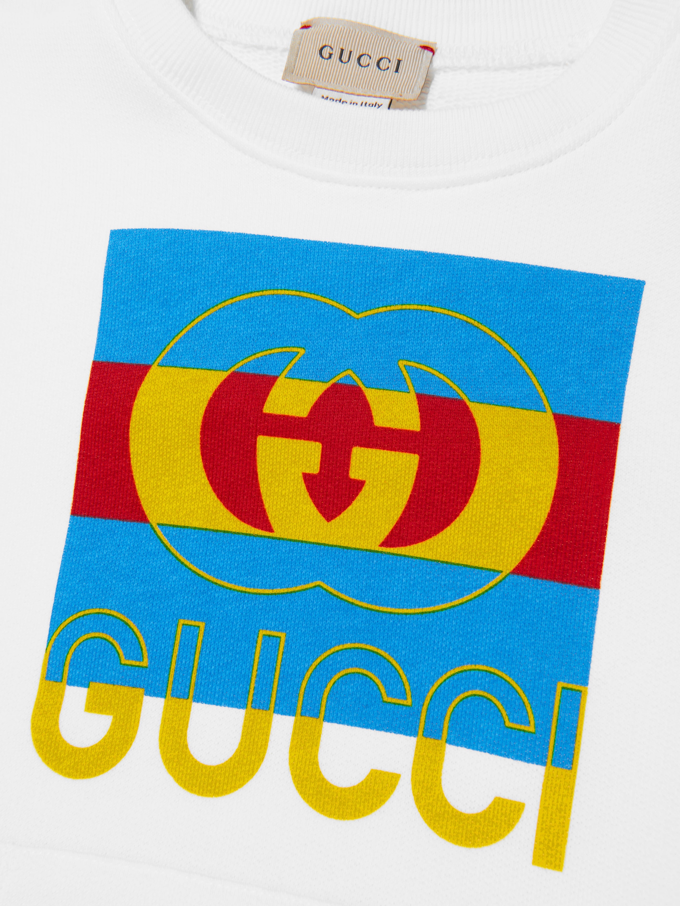 Kids Logo Sweatshirt in White