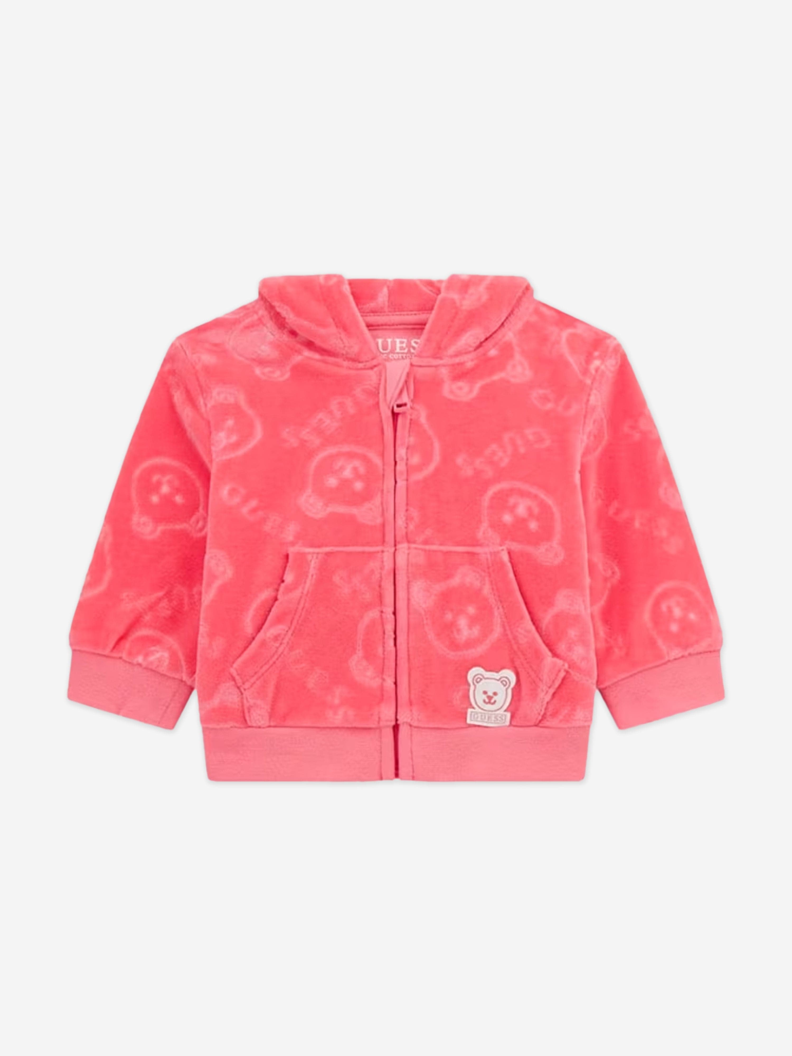 Baby Girls 3 Piece Tracksuit Set in Pink