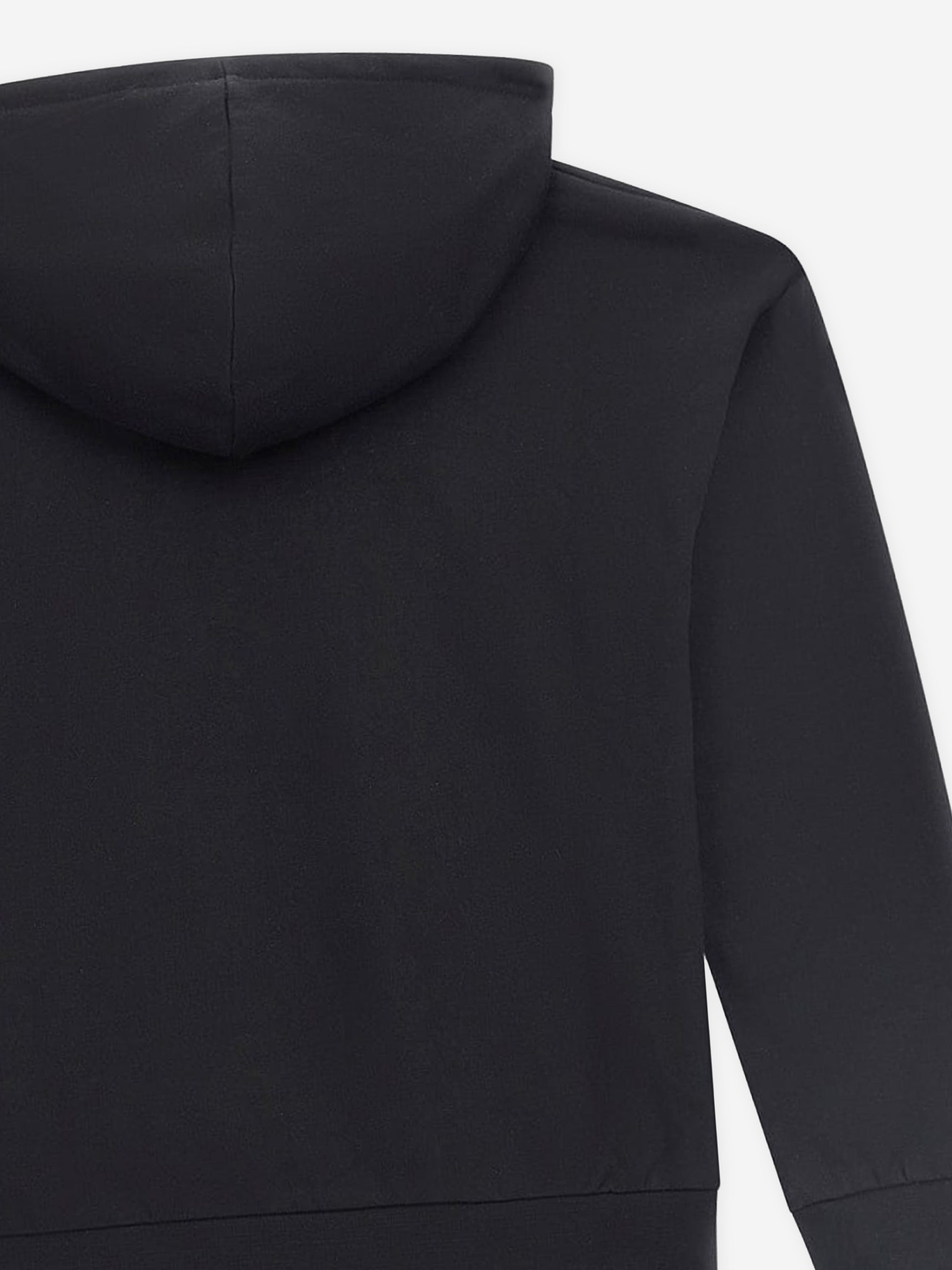 Guess Girls Logo Hoodie in Black