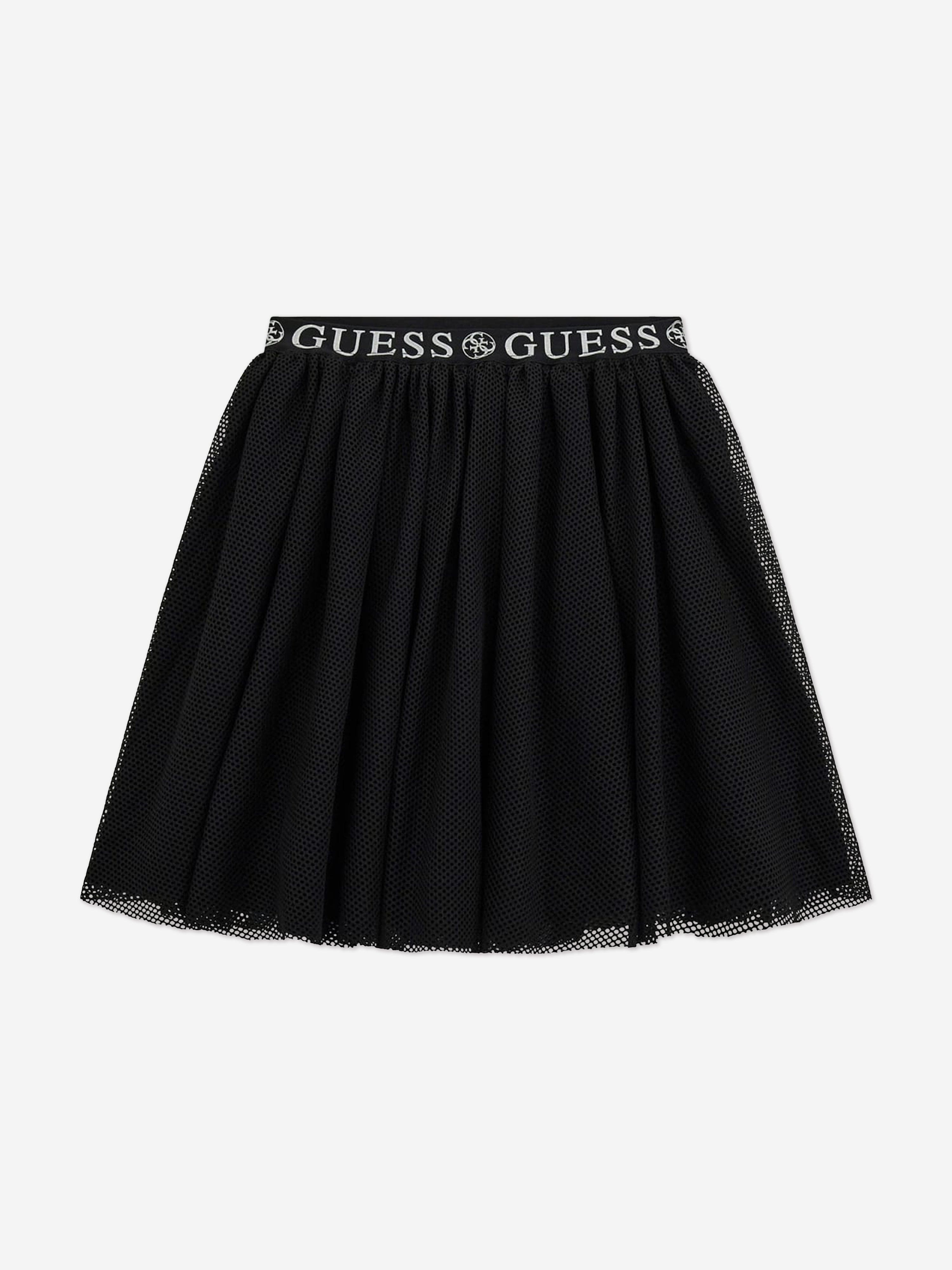 Girls Tulle Skirt in Black