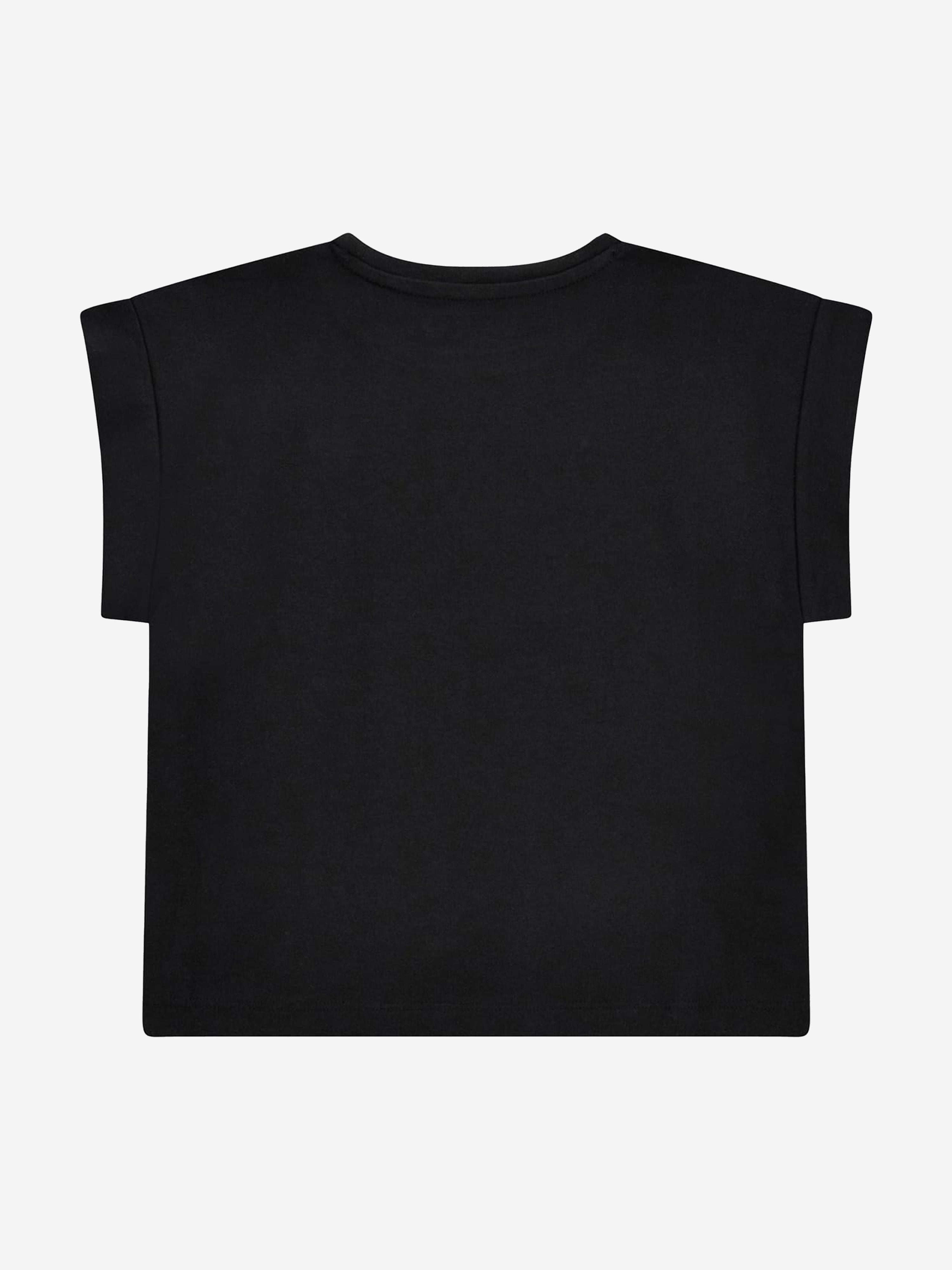 Girls L.A Logo T-Shirt in Black