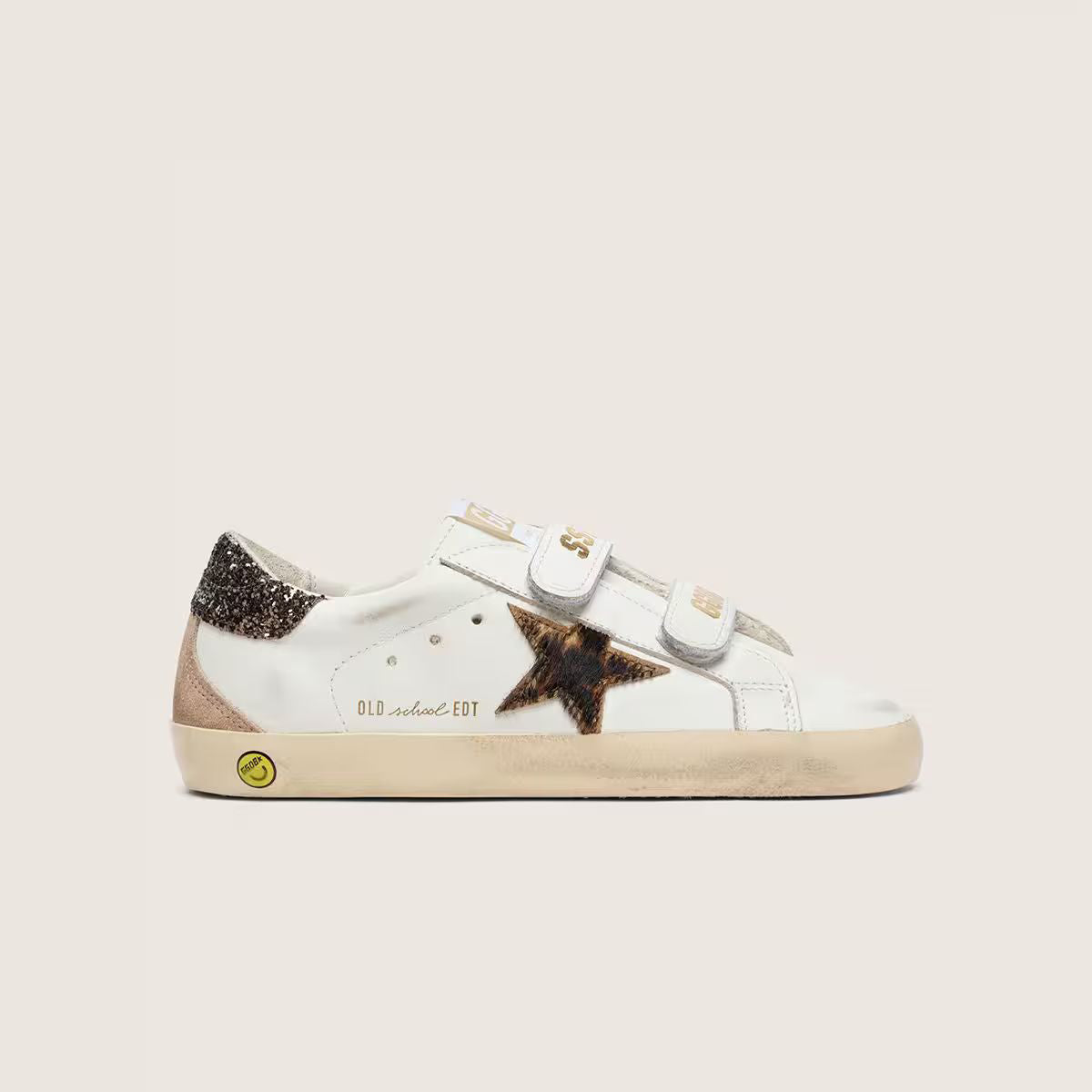 Boys & Girls White "OLD SCHOOL" Shoes