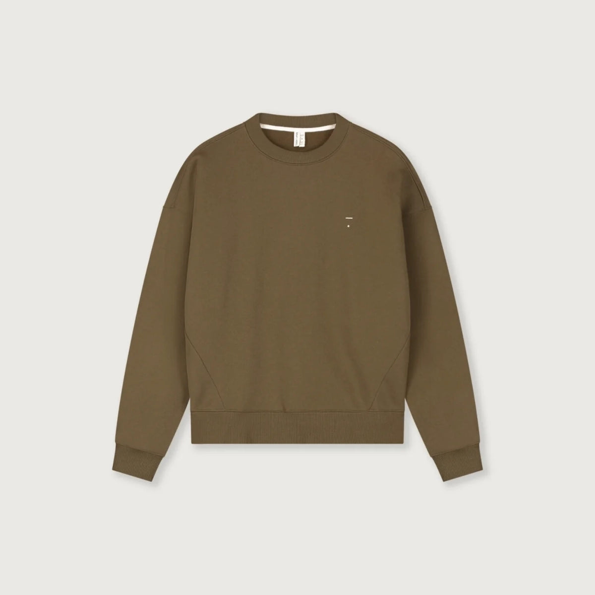 Adult Brown Cotton Sweatshirt