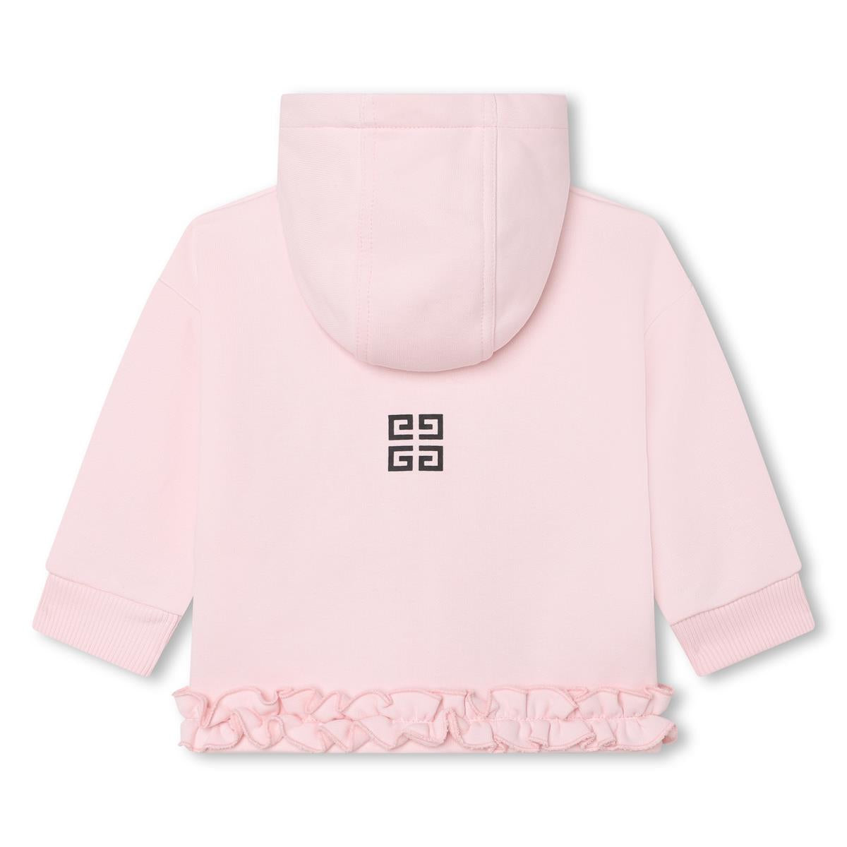 Baby Girls Pink Zip-Up Top
