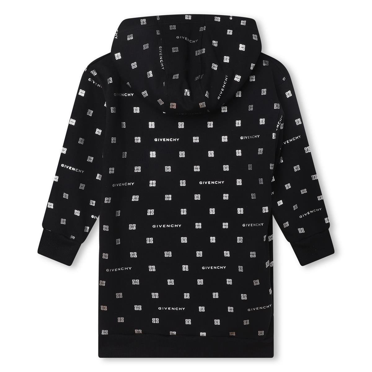 Girls Black Logo Dress