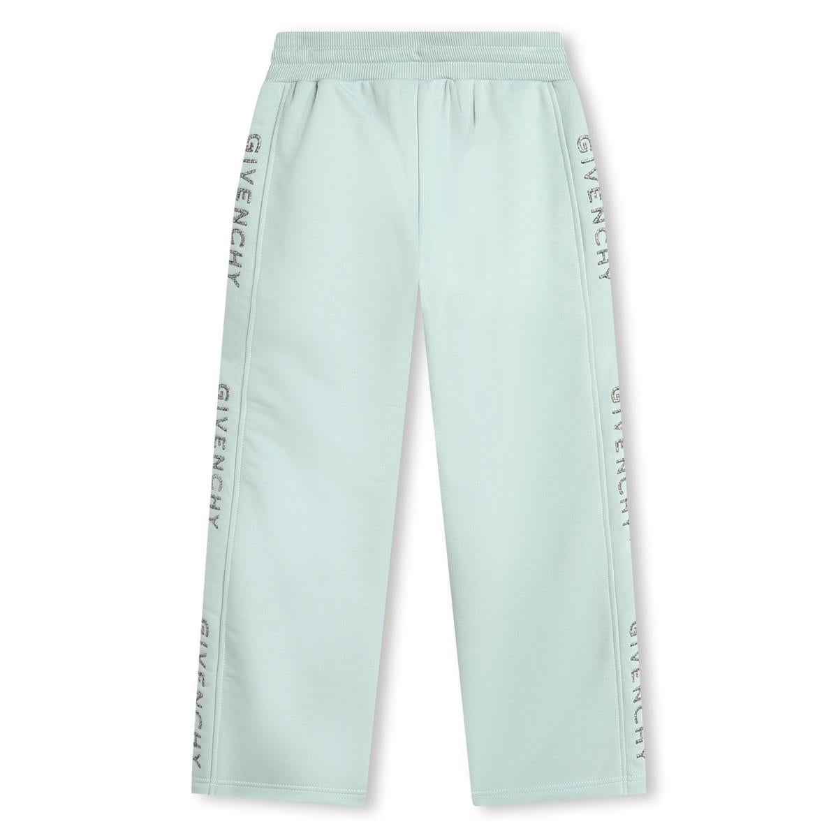 Girls Green Logo Trousers