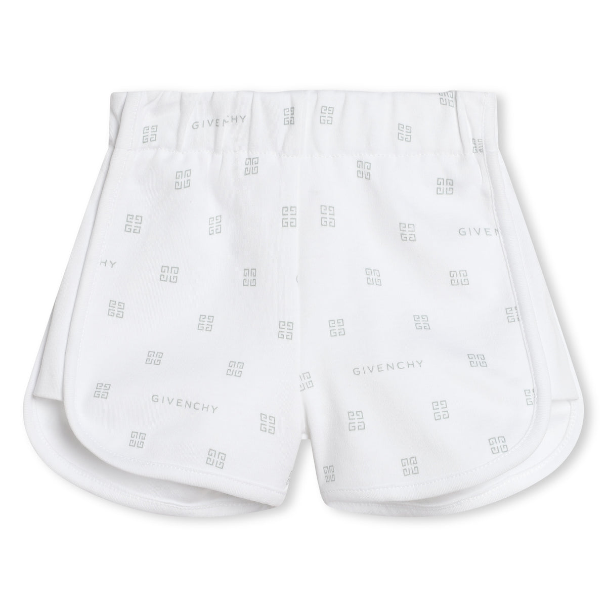 Ensemble en coton blanc avec logo pour bébés garçons et filles