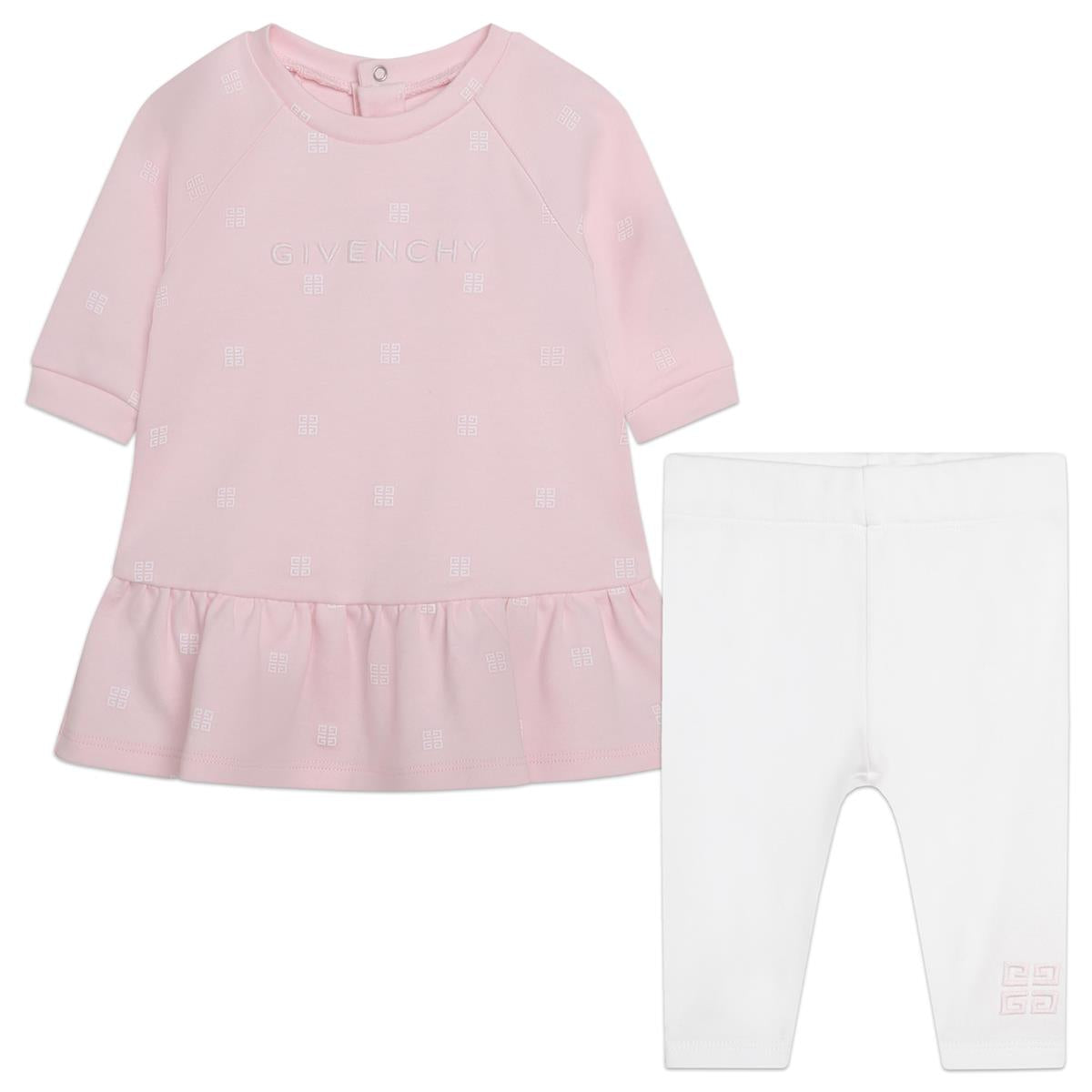 Baby Girls Pink Cotton Set
