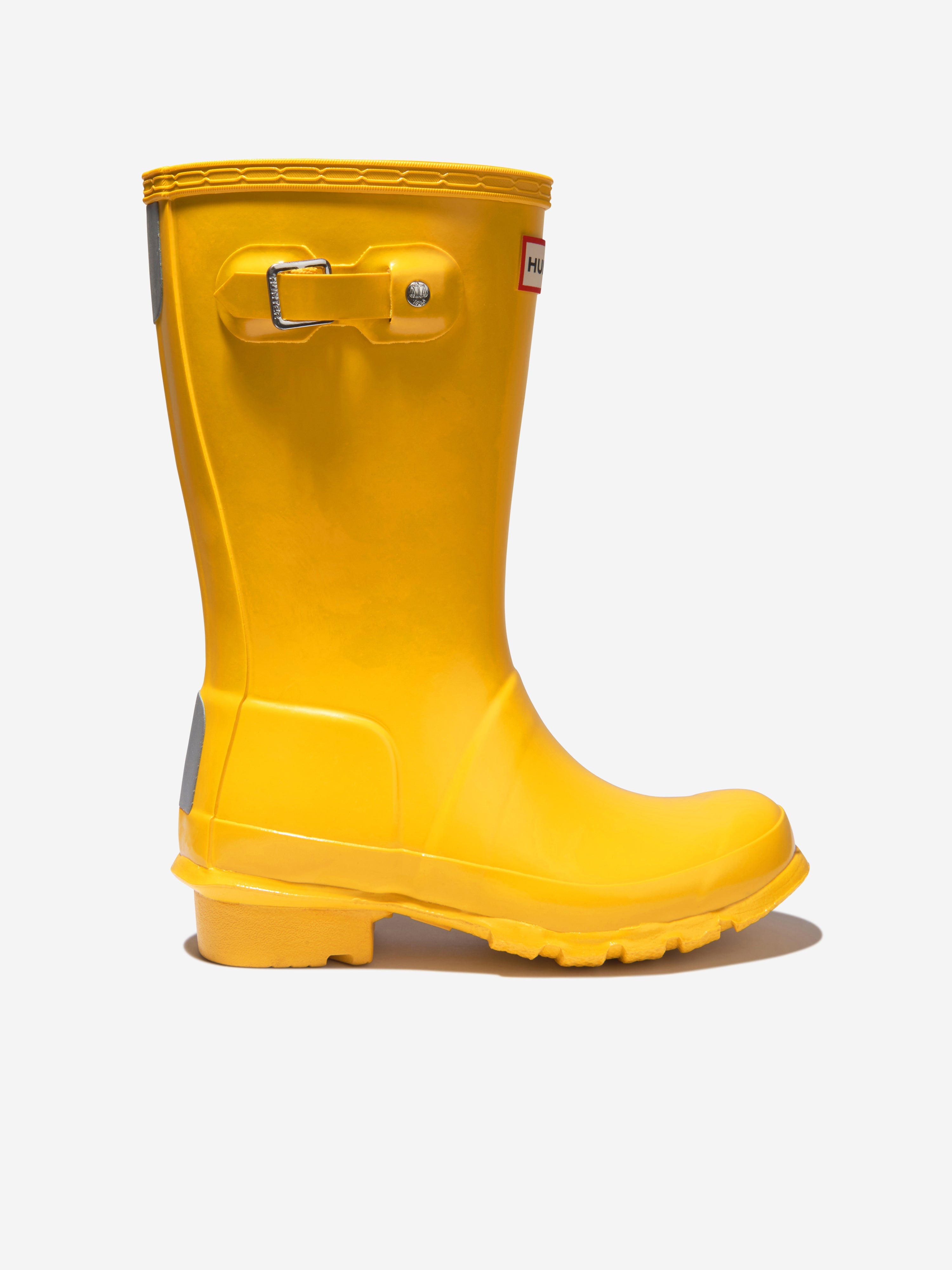 Kids Original Gloss Wellington Boots in Yellow