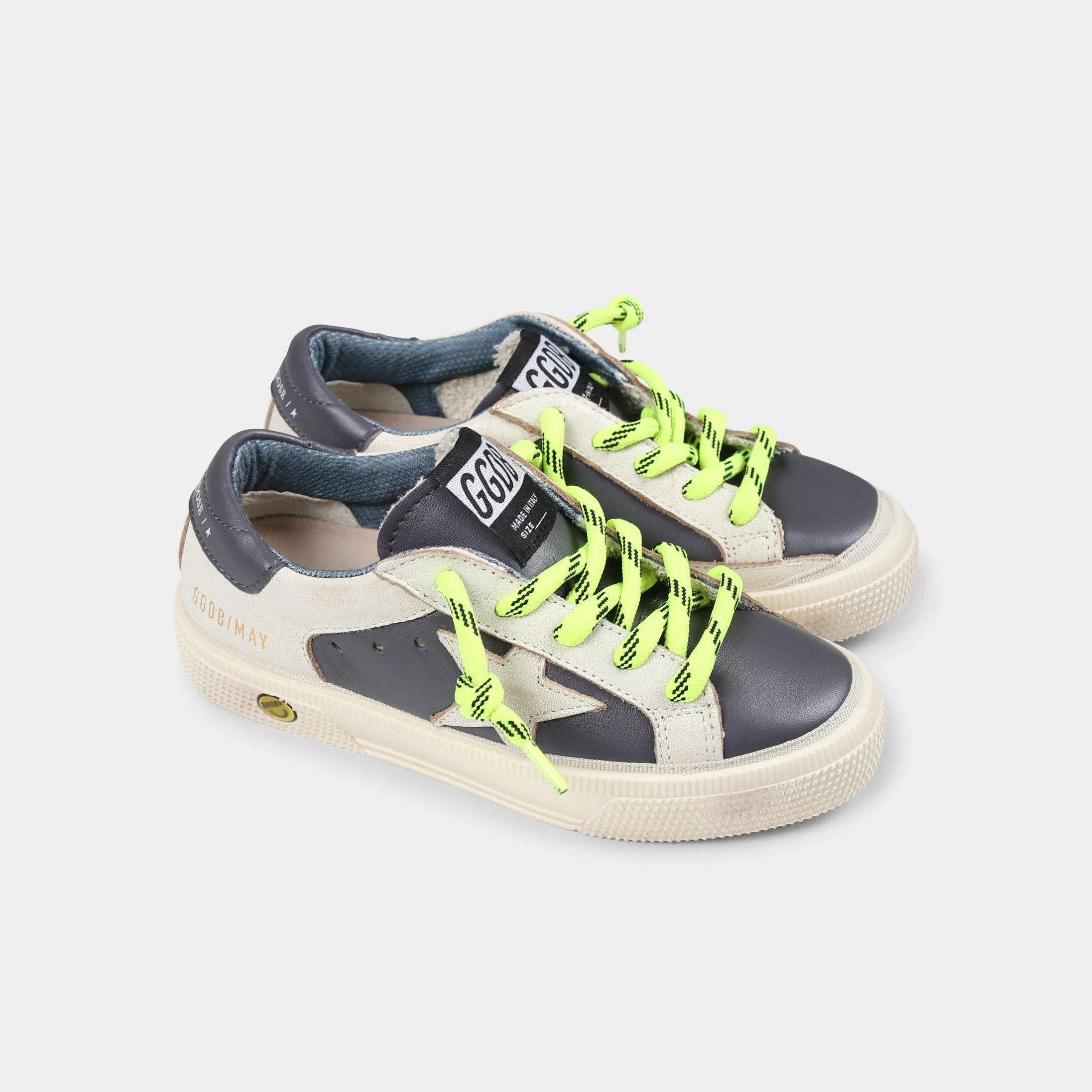 Boys & Girls Dark Blue"MAY"Shoes