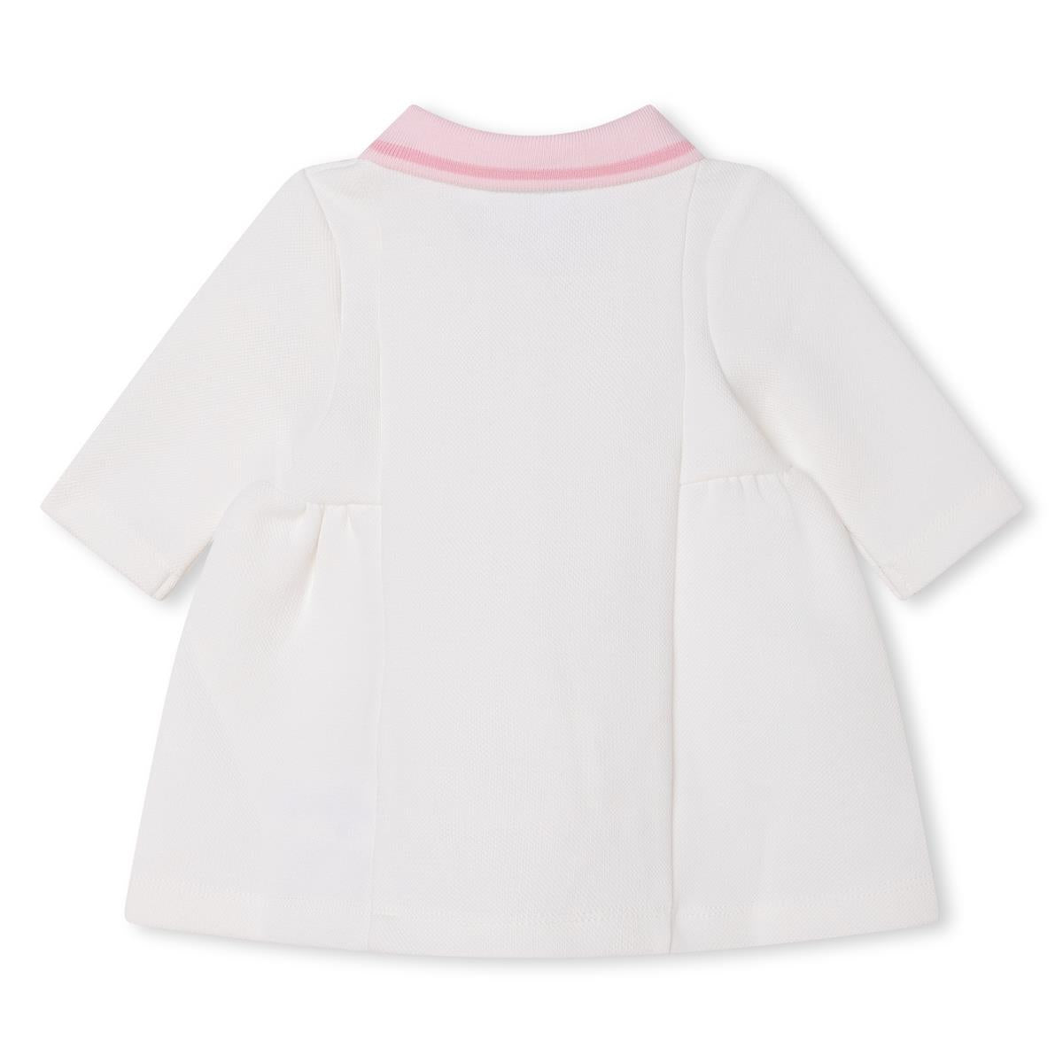 Baby Girls White Cotton Dress