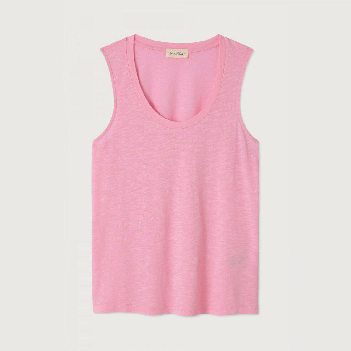 Women Pink Cotton Vest