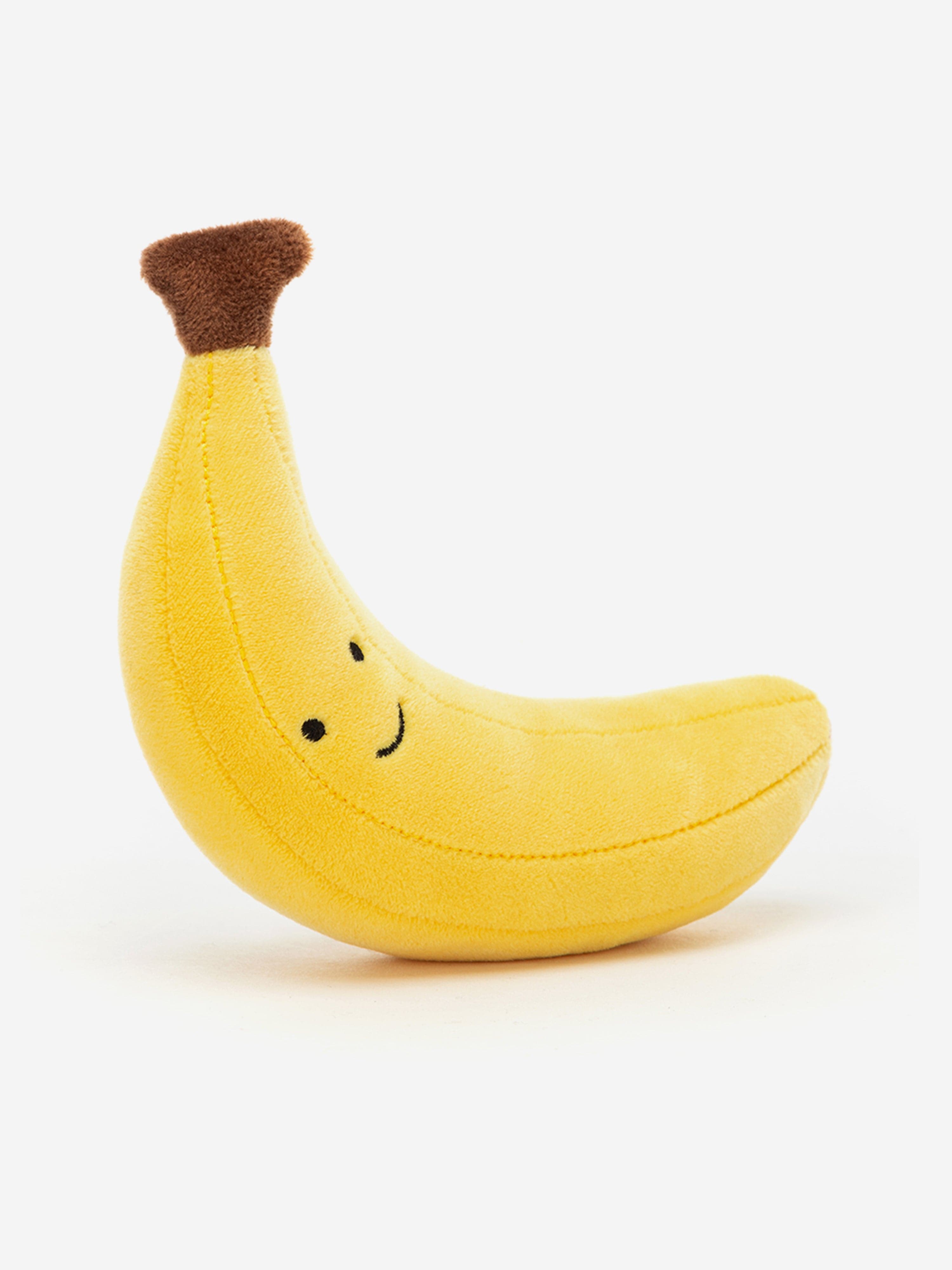 Fabulous Fruit Banana Soft Toy in Yellow (17 CM)