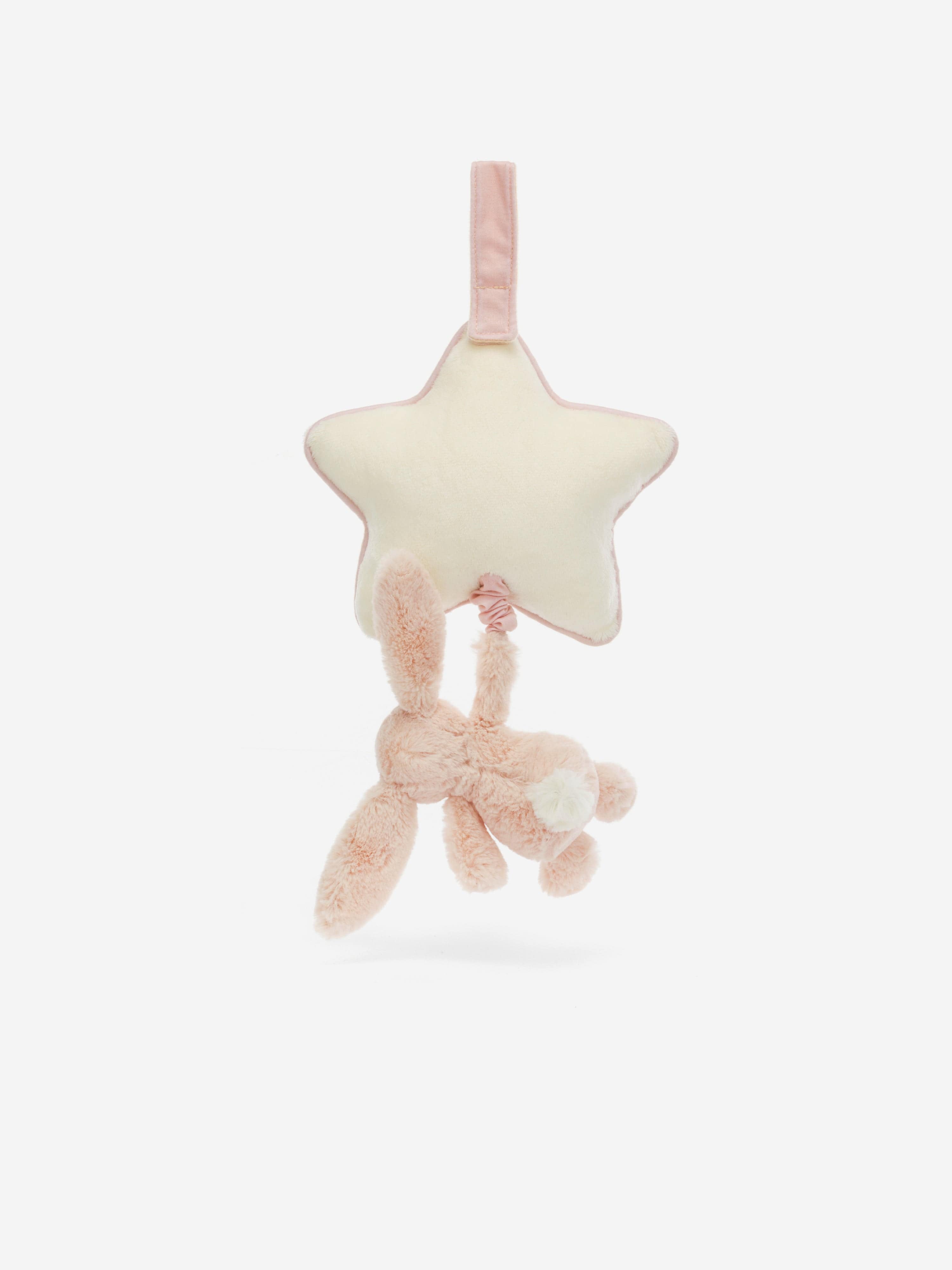 Bashful Blush Bunny Musical Pull in Pink (30 CM)