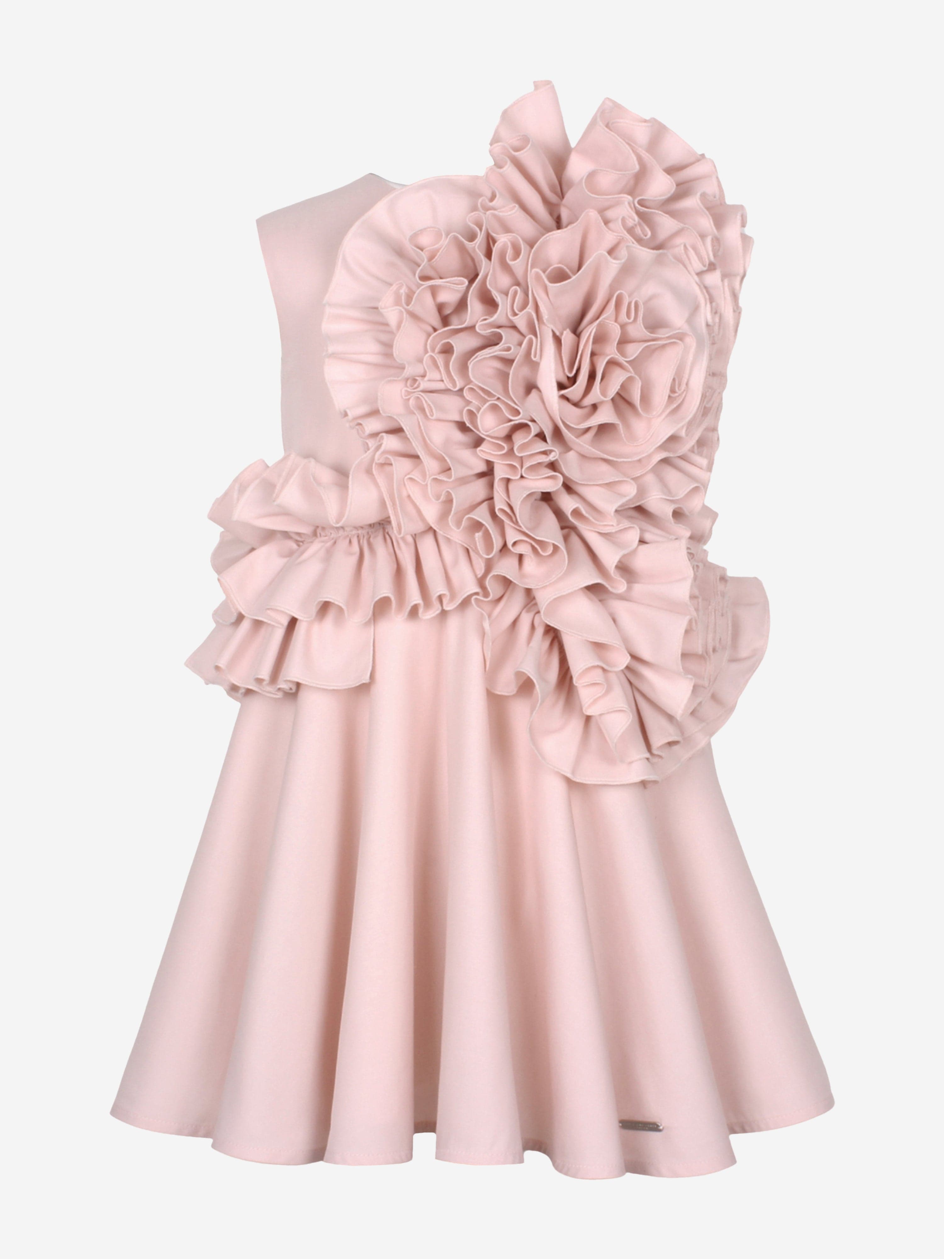 Girls Adage Dress in Pink