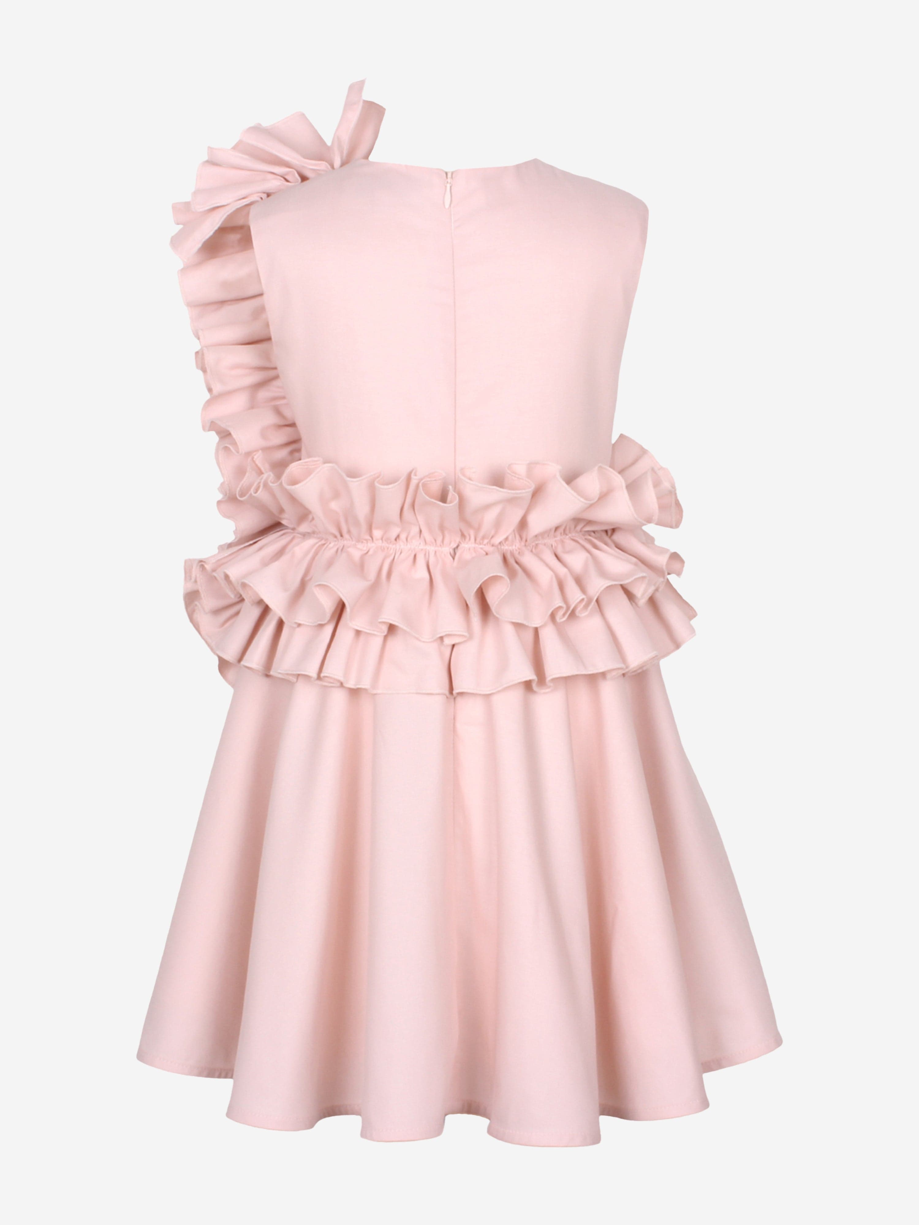 Girls Adage Dress in Pink