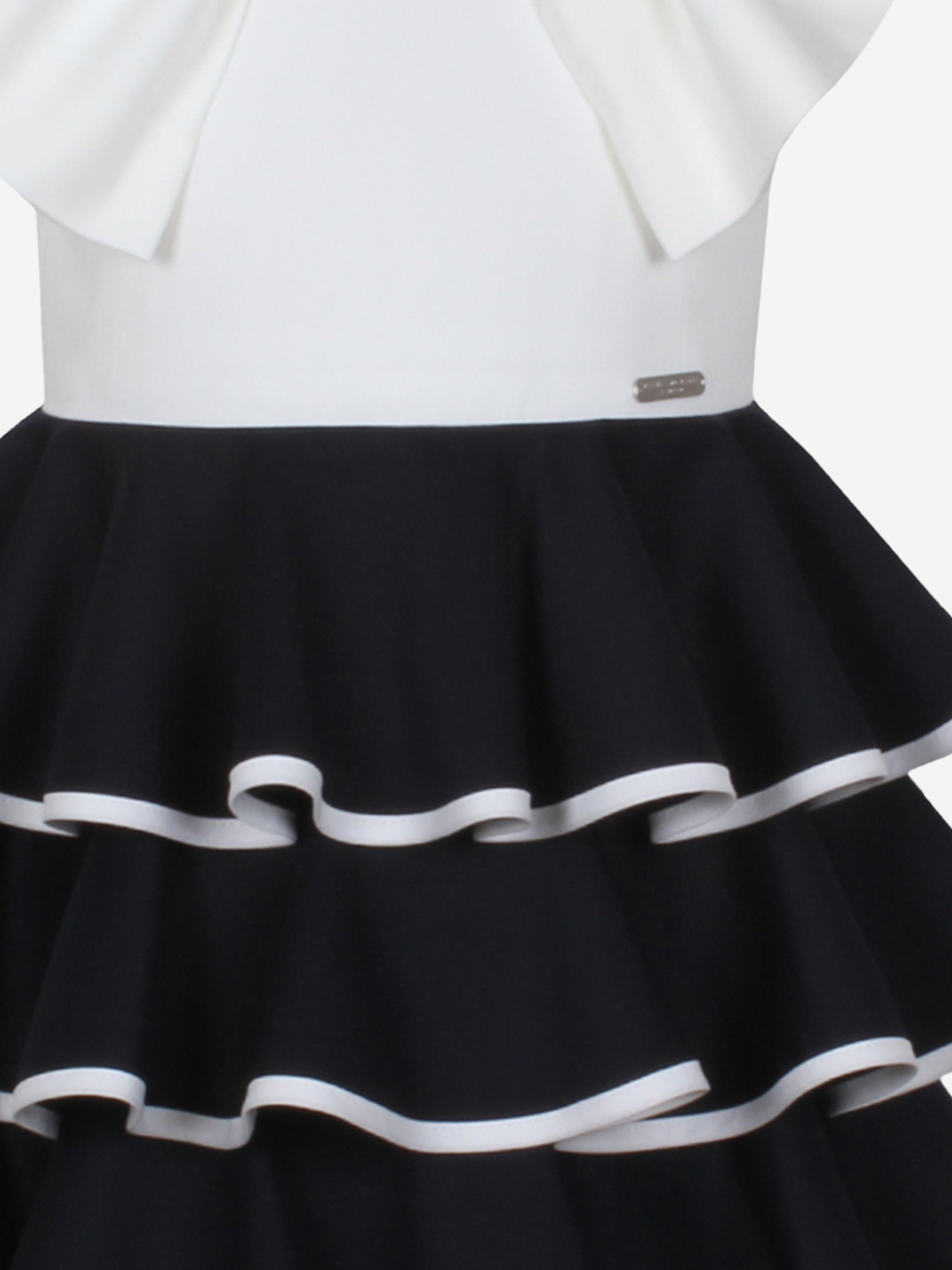 Girls Firebird Dress in Navy