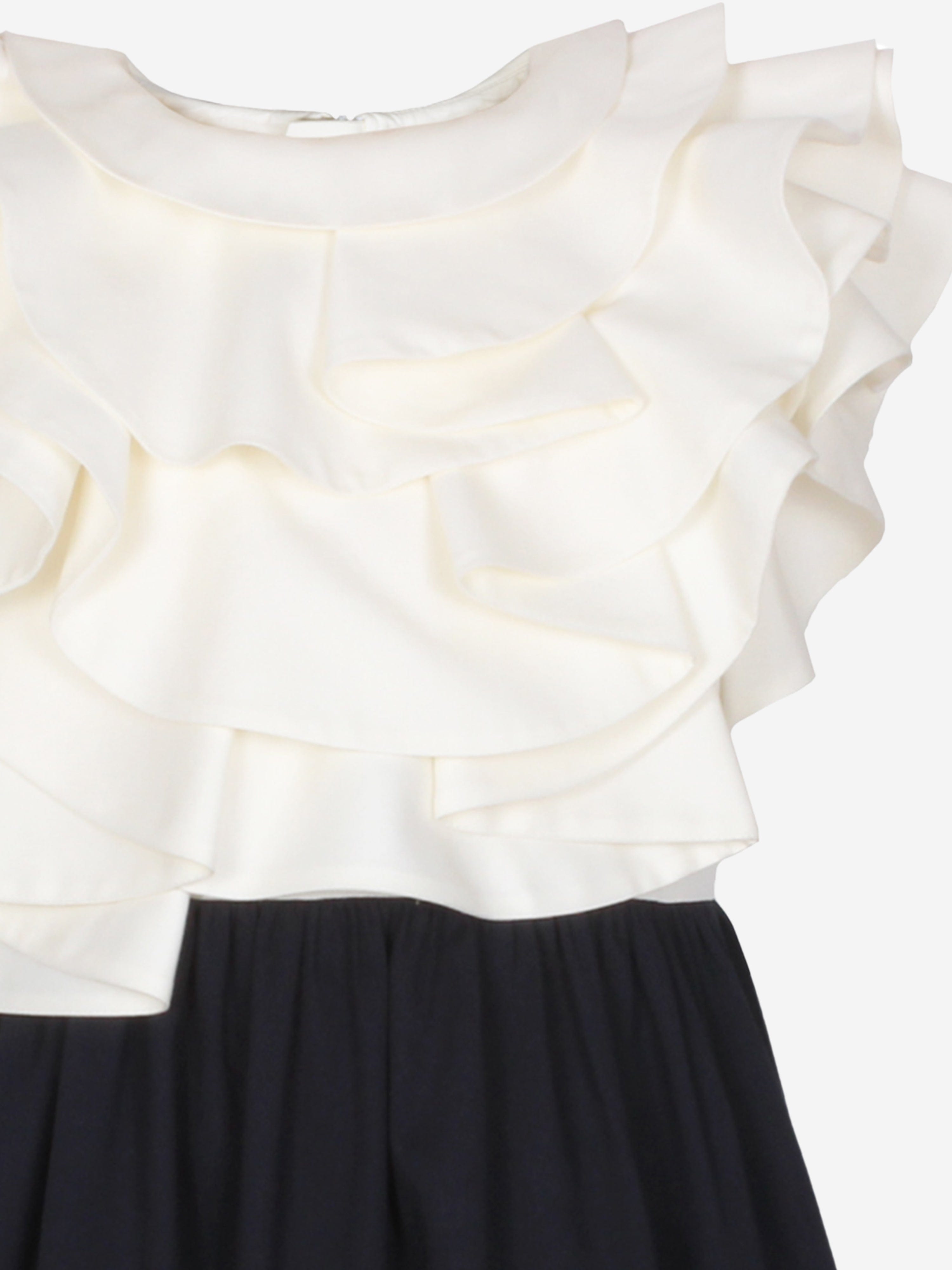 Girls Glissage Dress in Navy