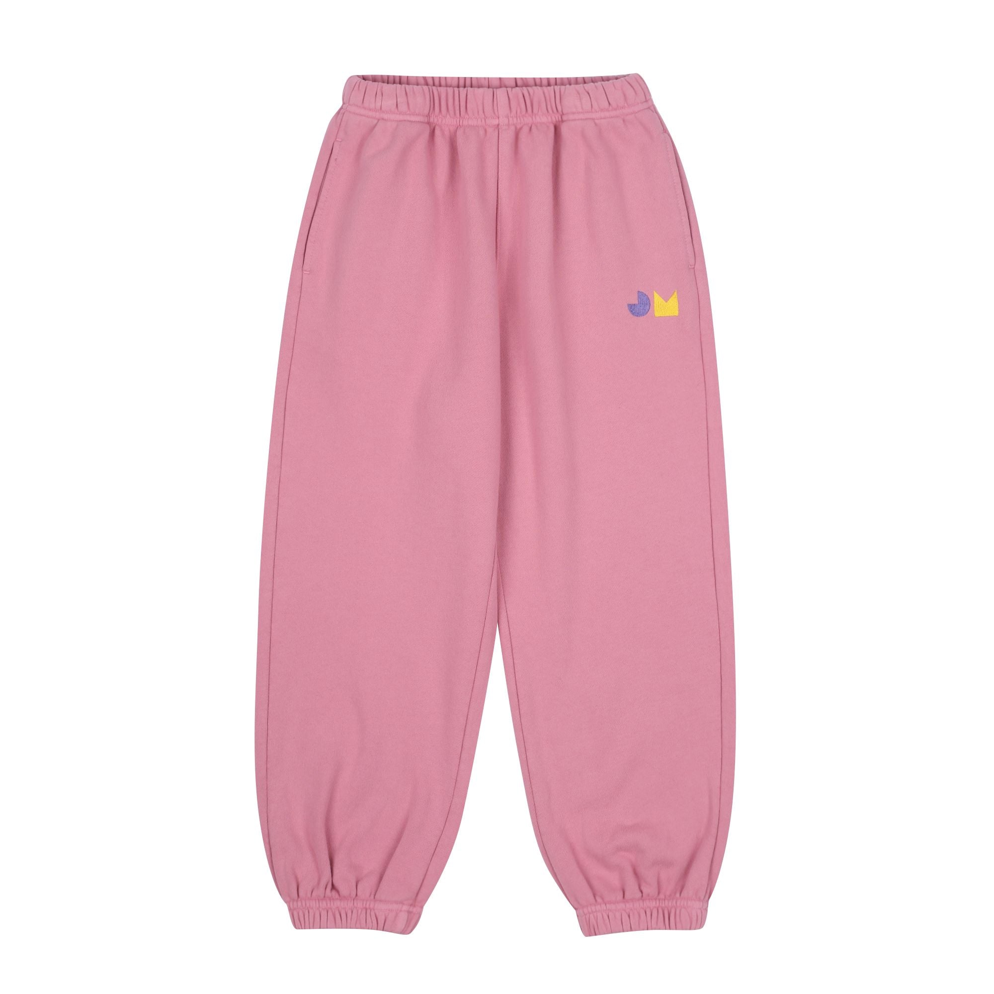Boys & Girls Pink Cotton Trousers