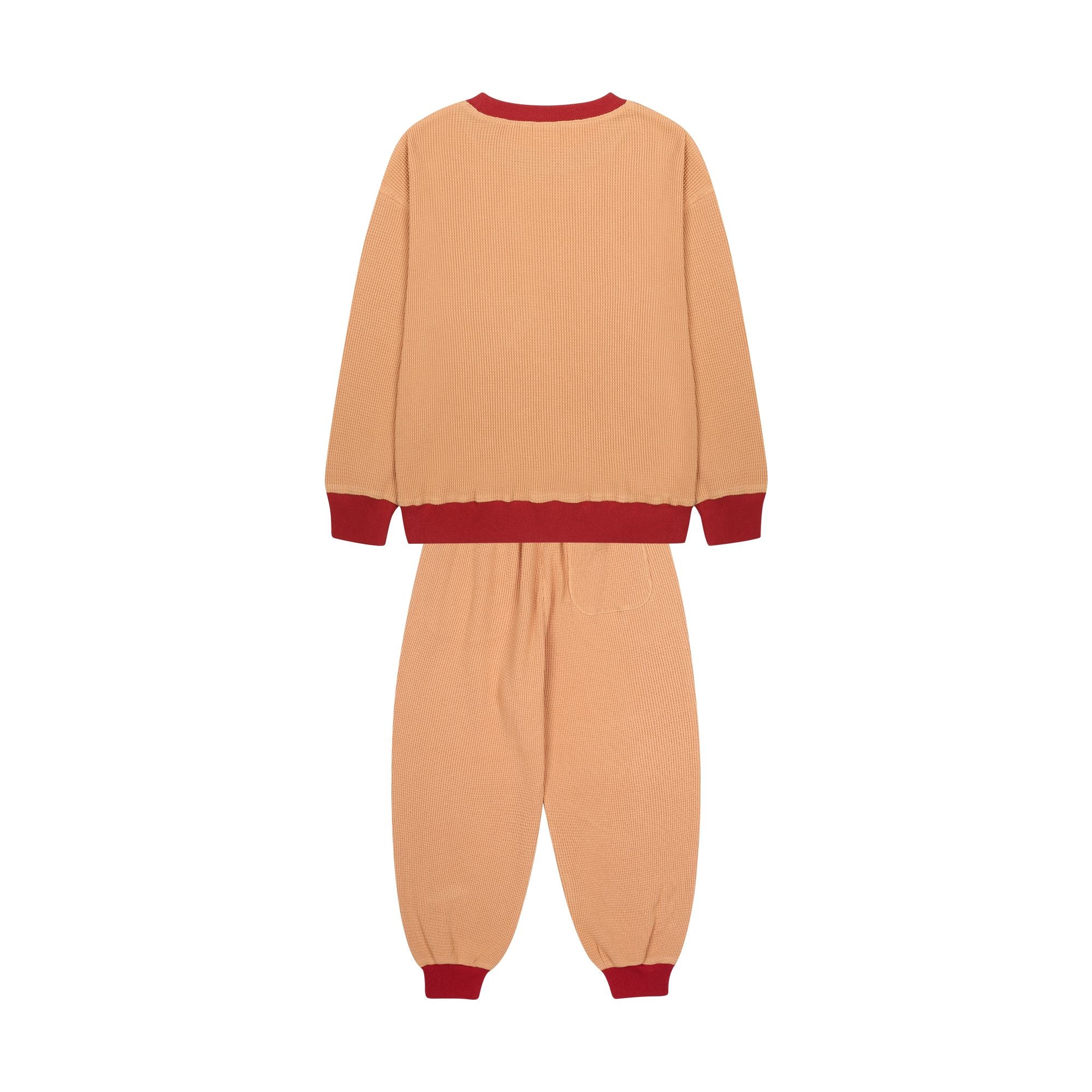 Boys & Girls Orange Logo Cotton Set