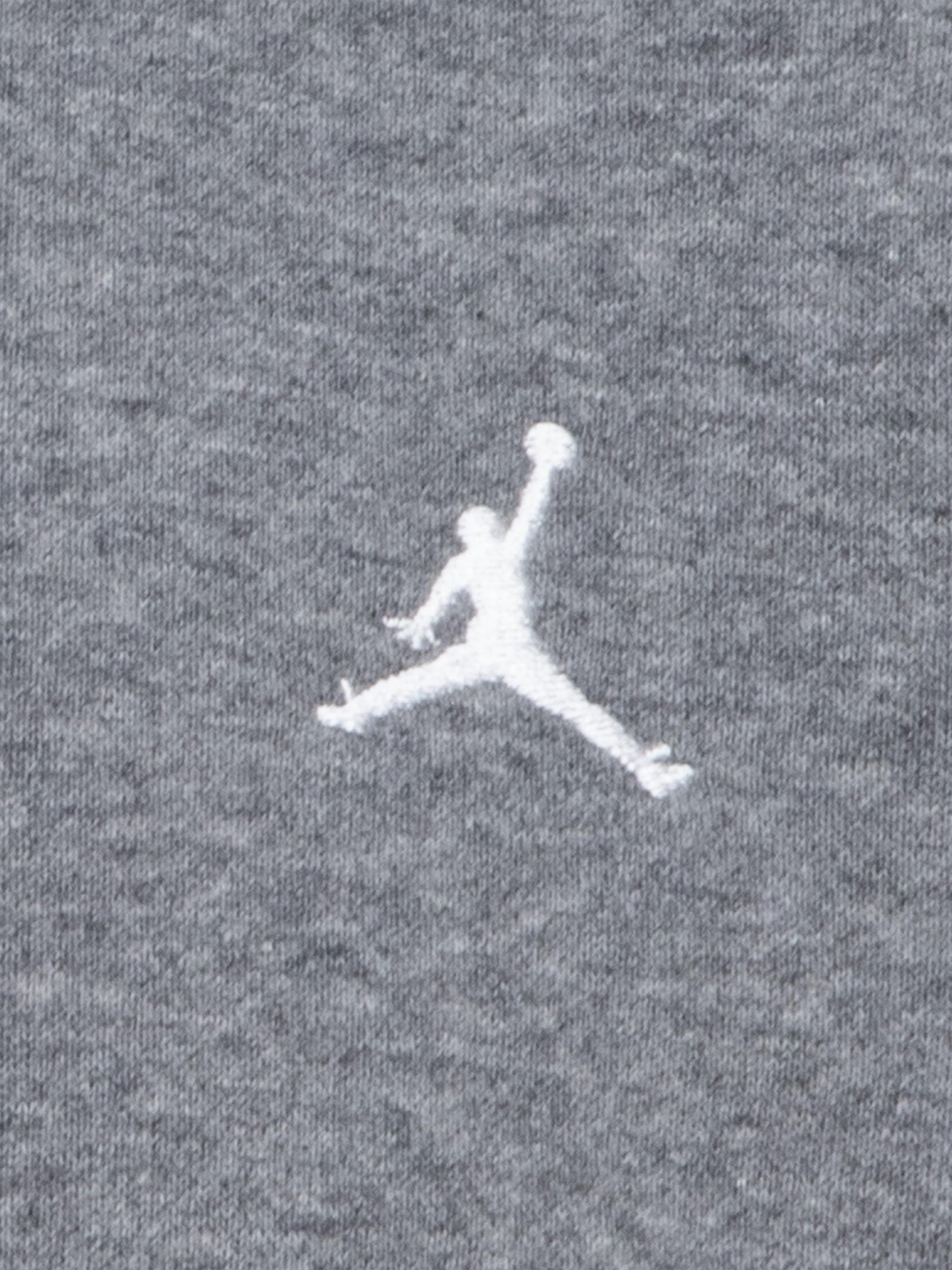 Jordan Boys Brooklyn Fleece Essential Sweatshirt in Grey