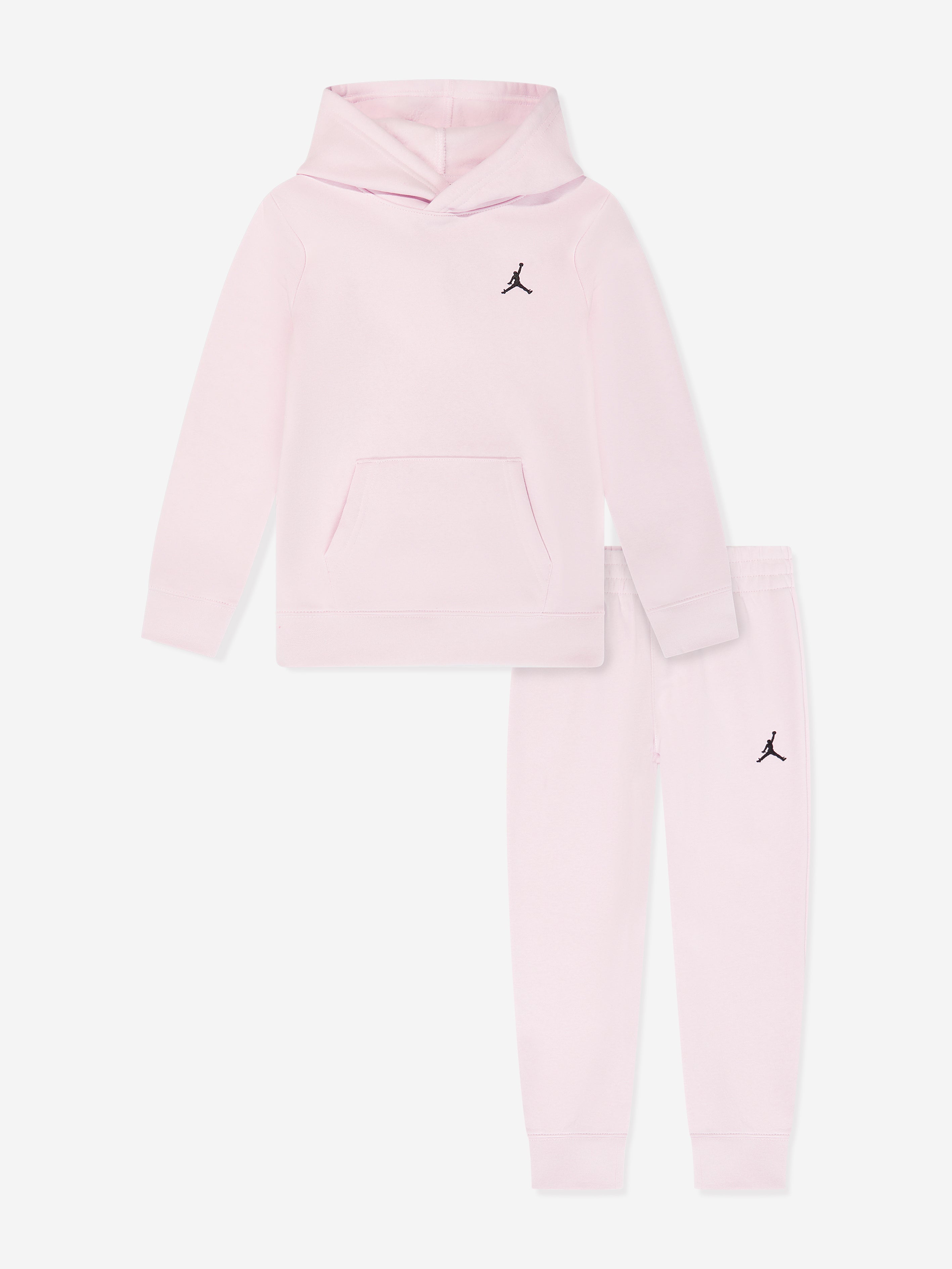 Baby Girls MJ Brooklyn Fleece PO Tracksuit in Pink