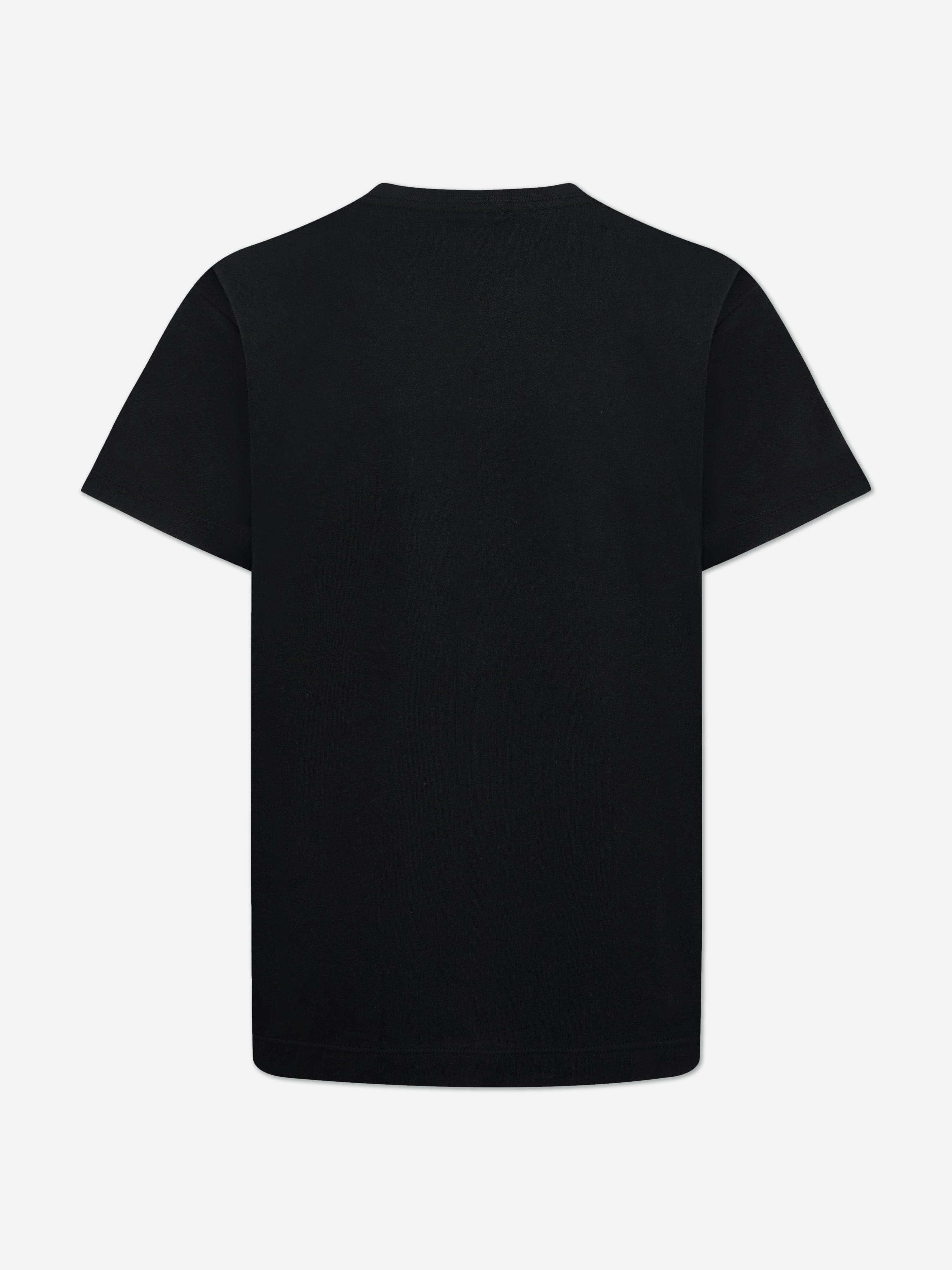Girls JM Push Through T-Shirt in Black