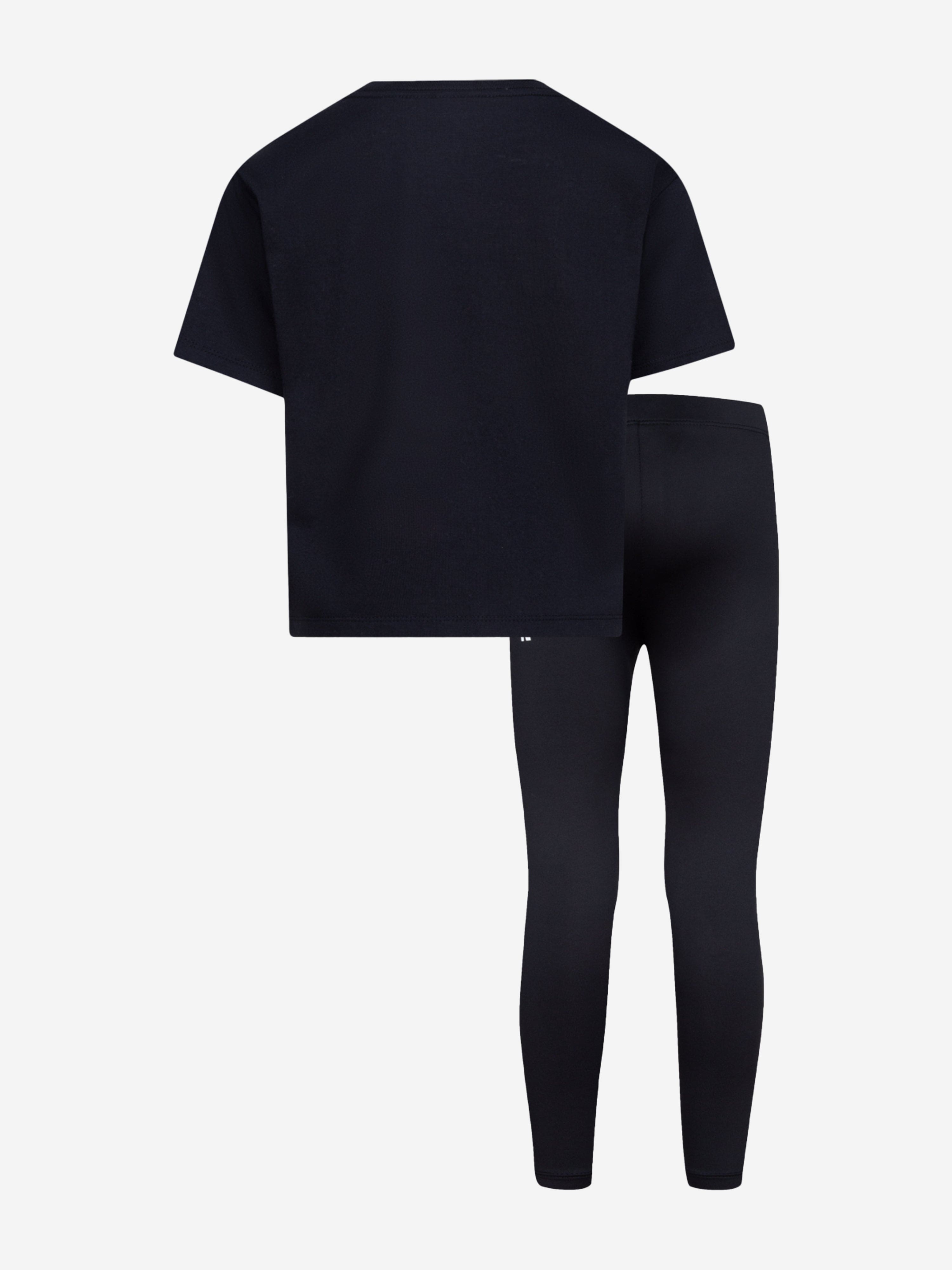 Jordan Kids Sustainable Leggings Set in Black