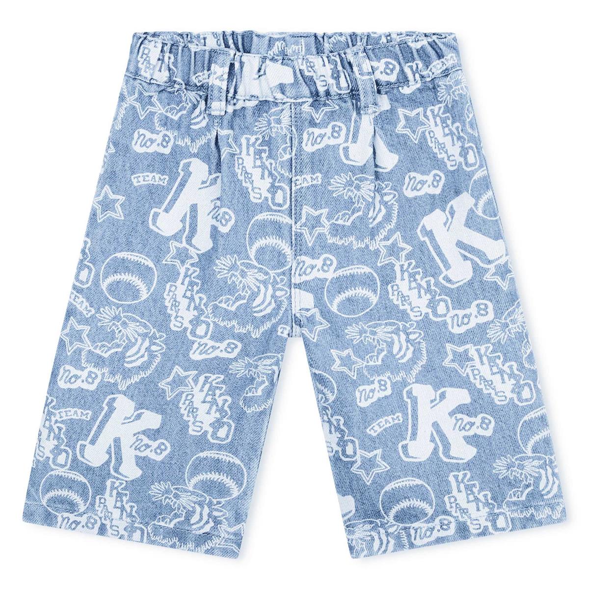 Baby Girls Light Blue Denim Trousers