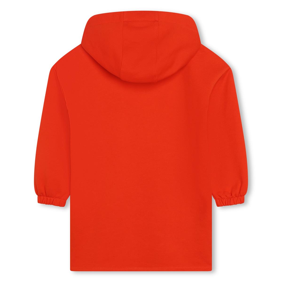 Girls Red Logo Cotton Dress