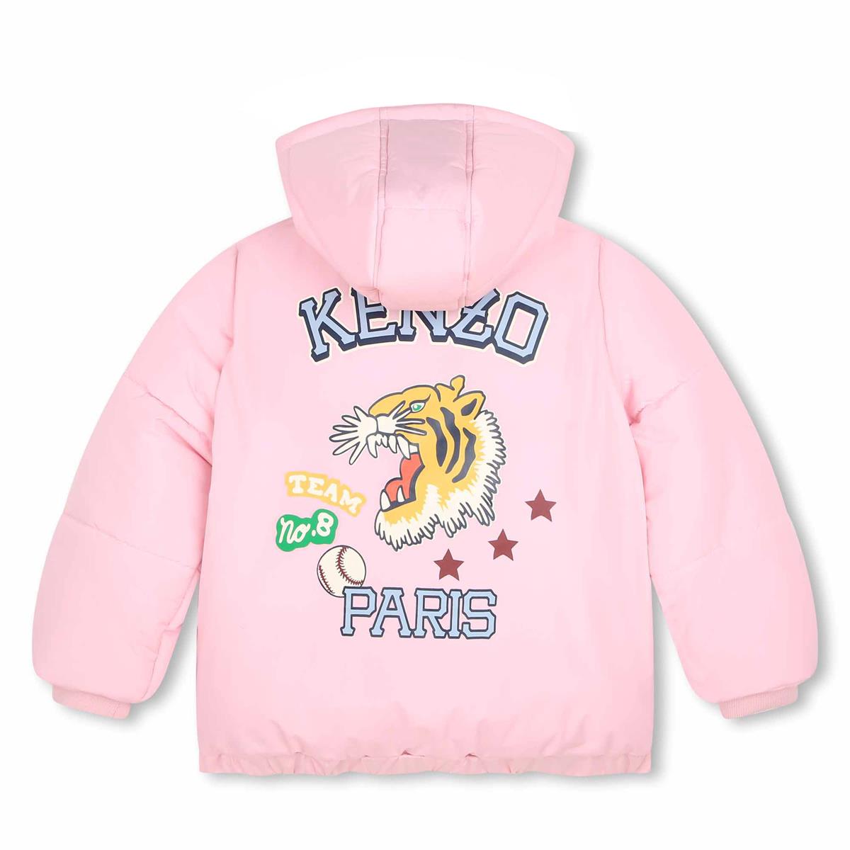 Girls Pink Padded Jacket