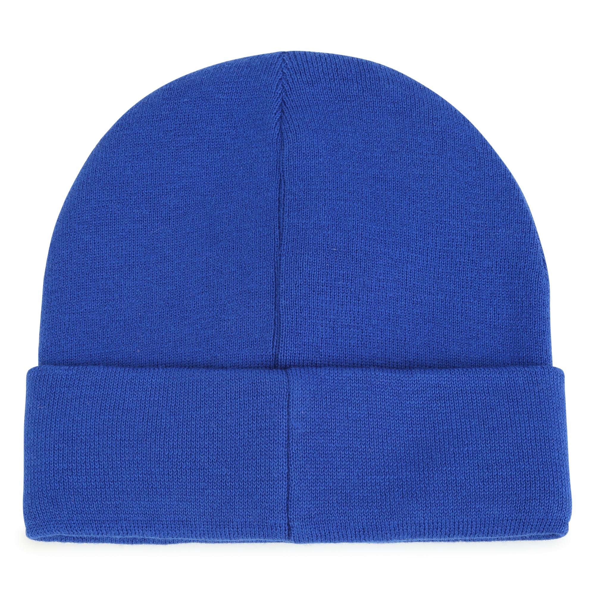 Boys & Girls Blue Logo Knit Hat