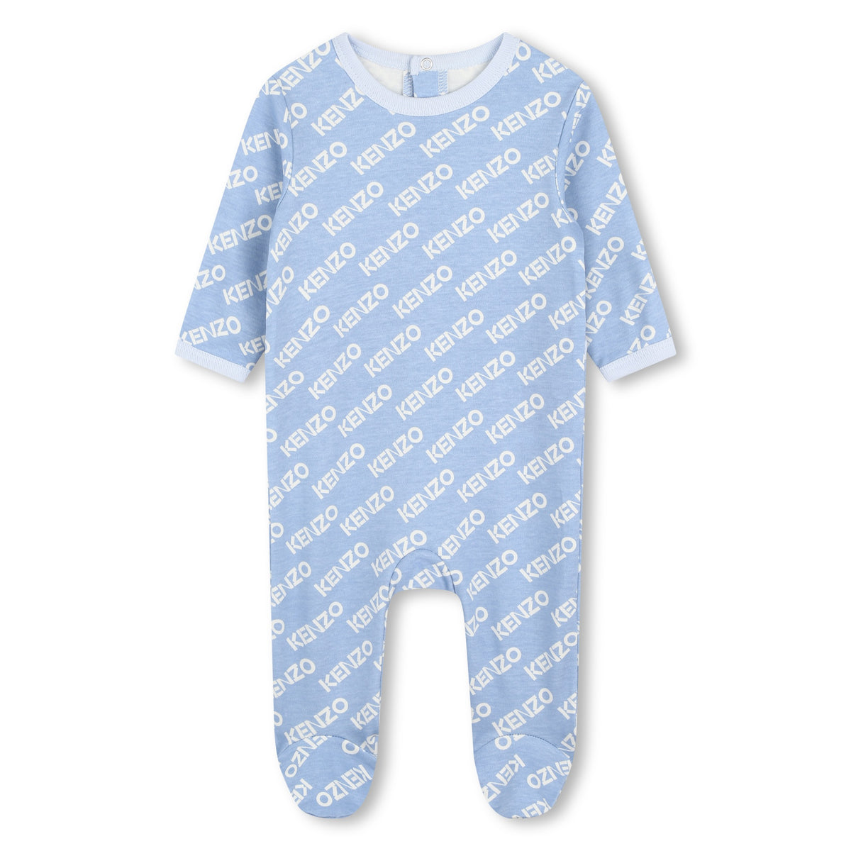 Ensemble de grenouillères bleues en coton pour bébés garçons et filles (lot de 2)