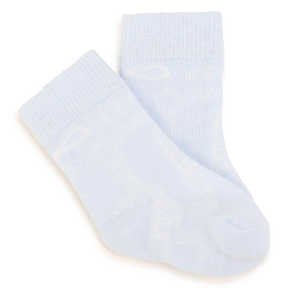 Baby Girls Light Blue Socks