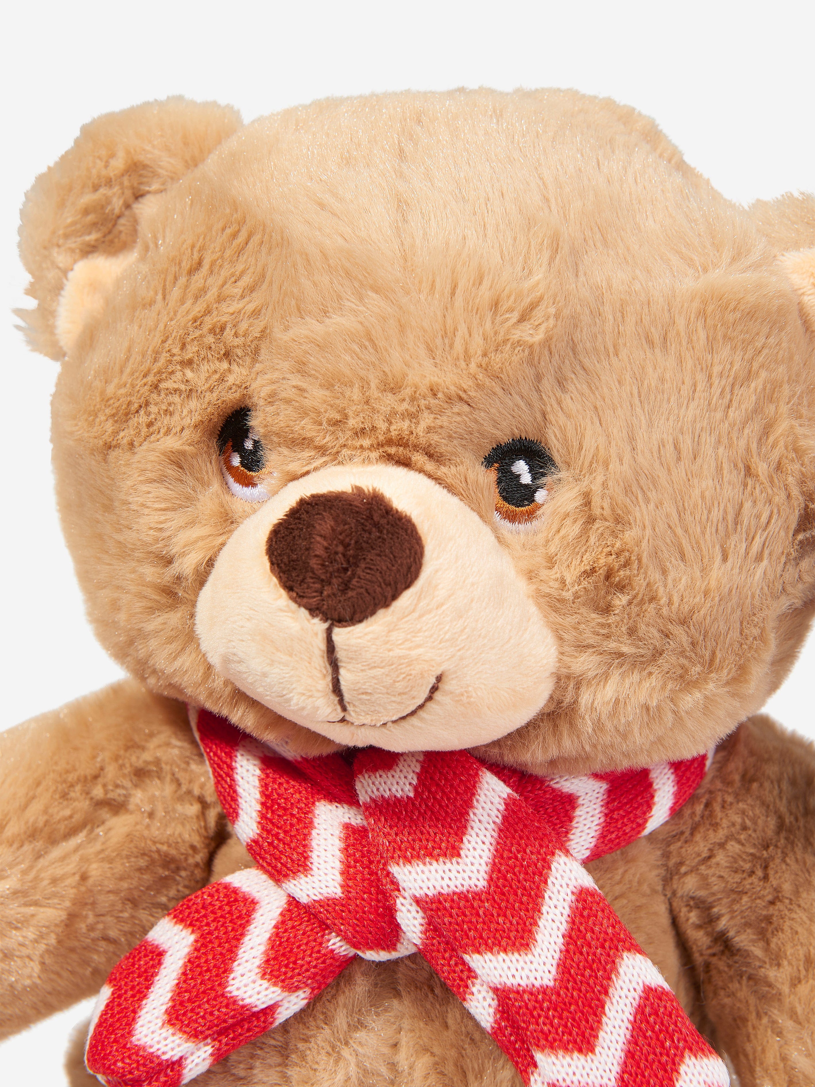 Keel Toys Kids Keeleco Conker Bear With Scarf in Multicolour (25cm)