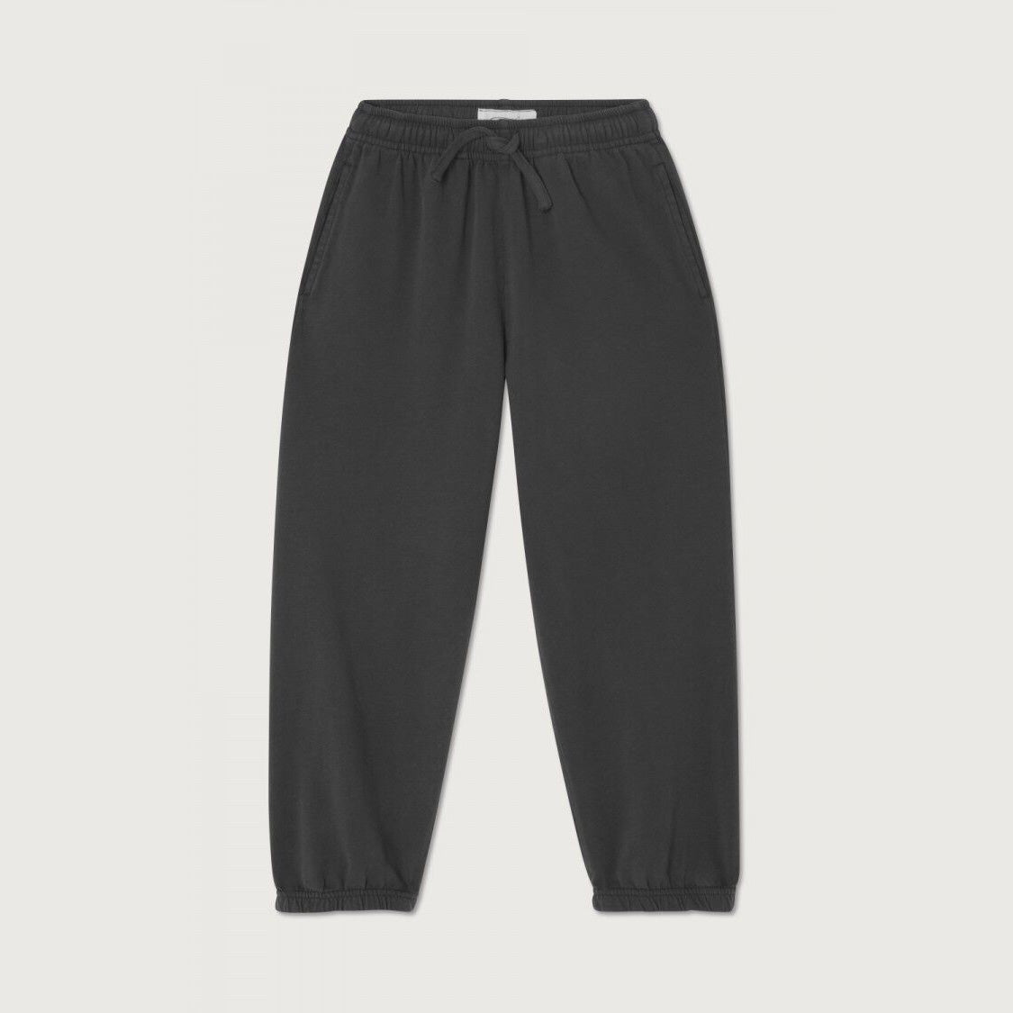 Boys & Girls Charcoal Cotton Trousers
