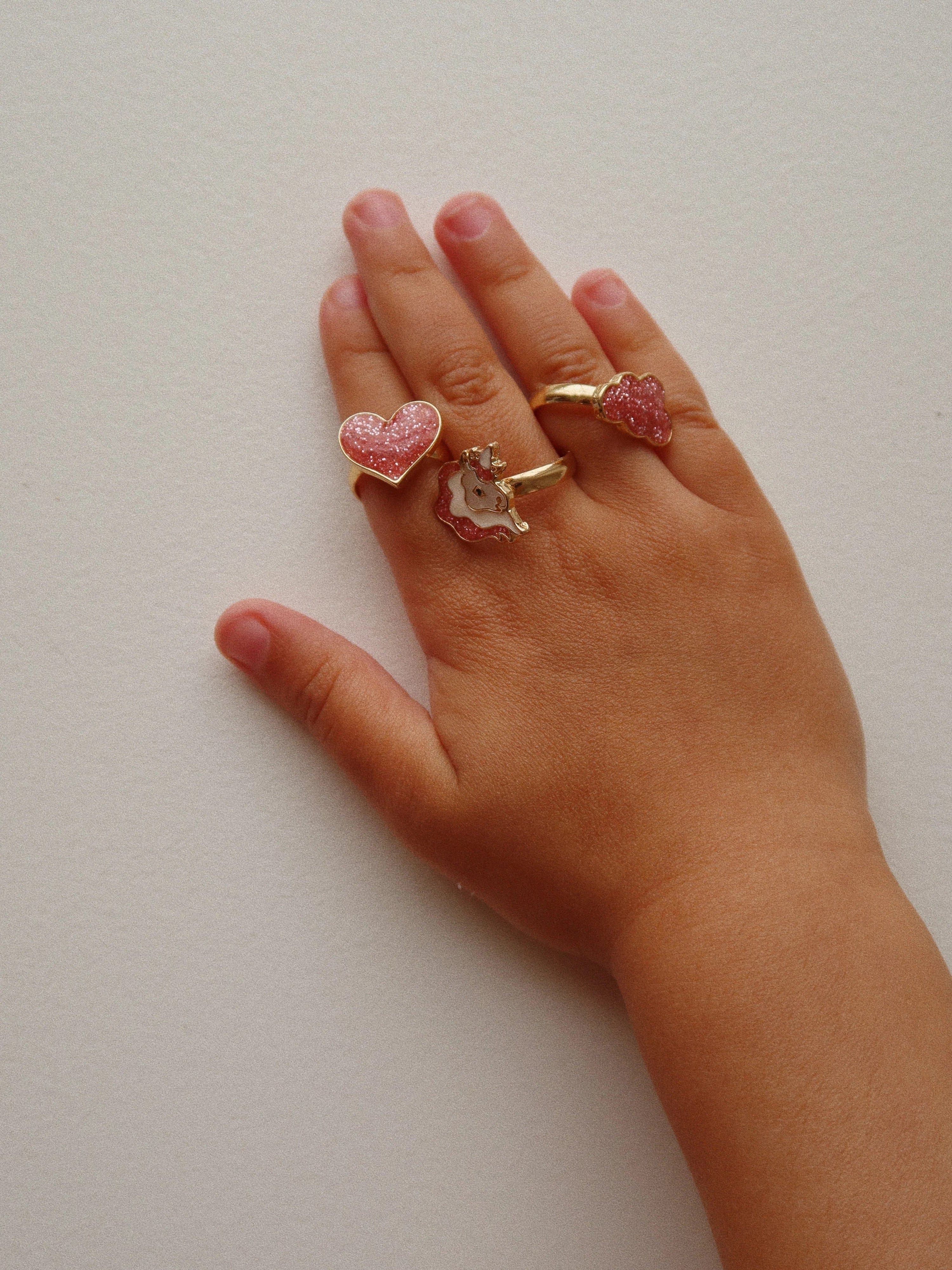 Konges Sløjd Girls 12 Pack Ring Set in Multicolour (10.5cm)