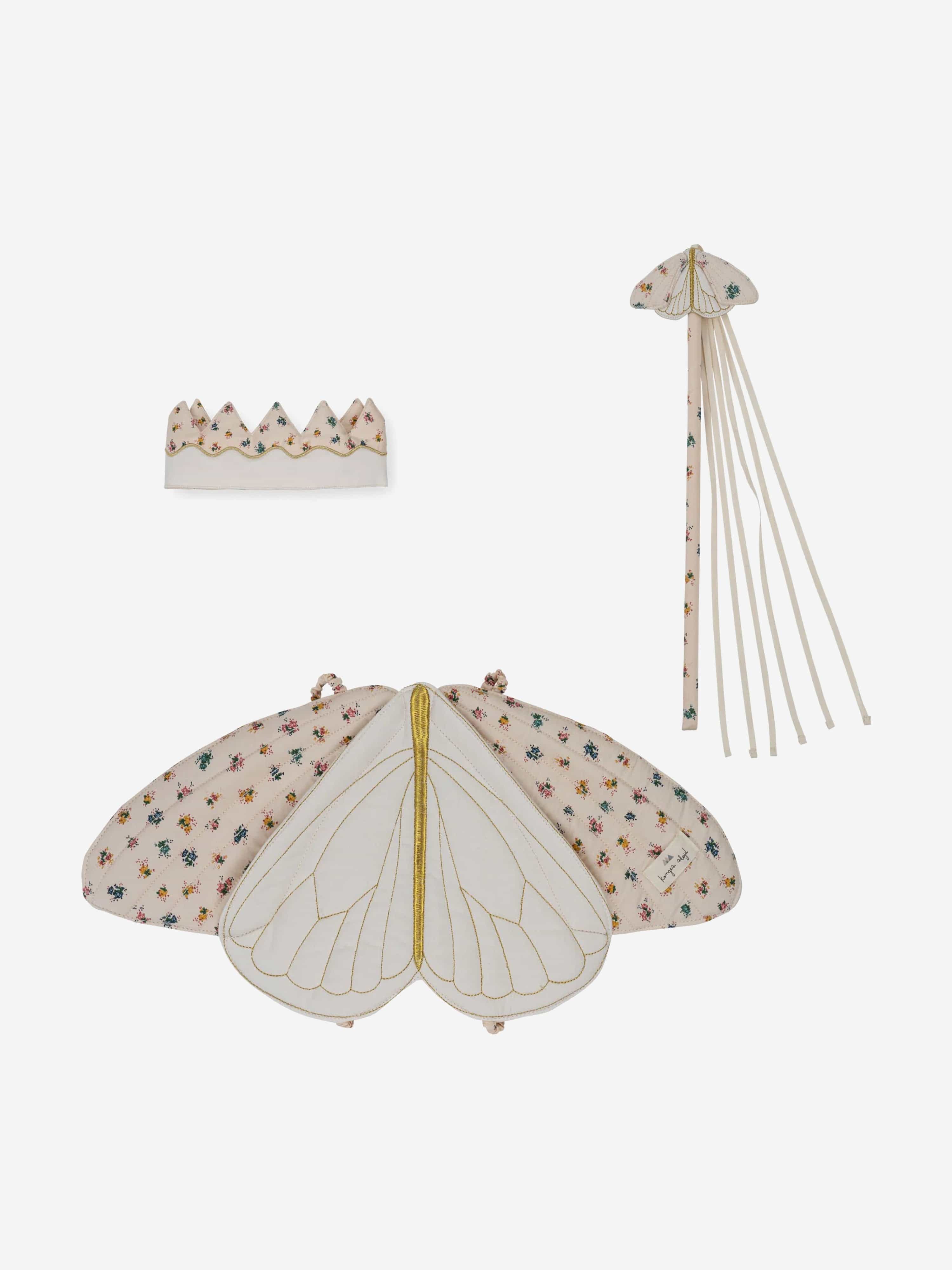 Konges Sløjd Girls Butterfly Costume in Pink