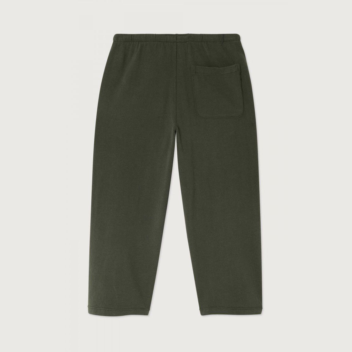 Boys & Girls Dark Green Cotton Trousers