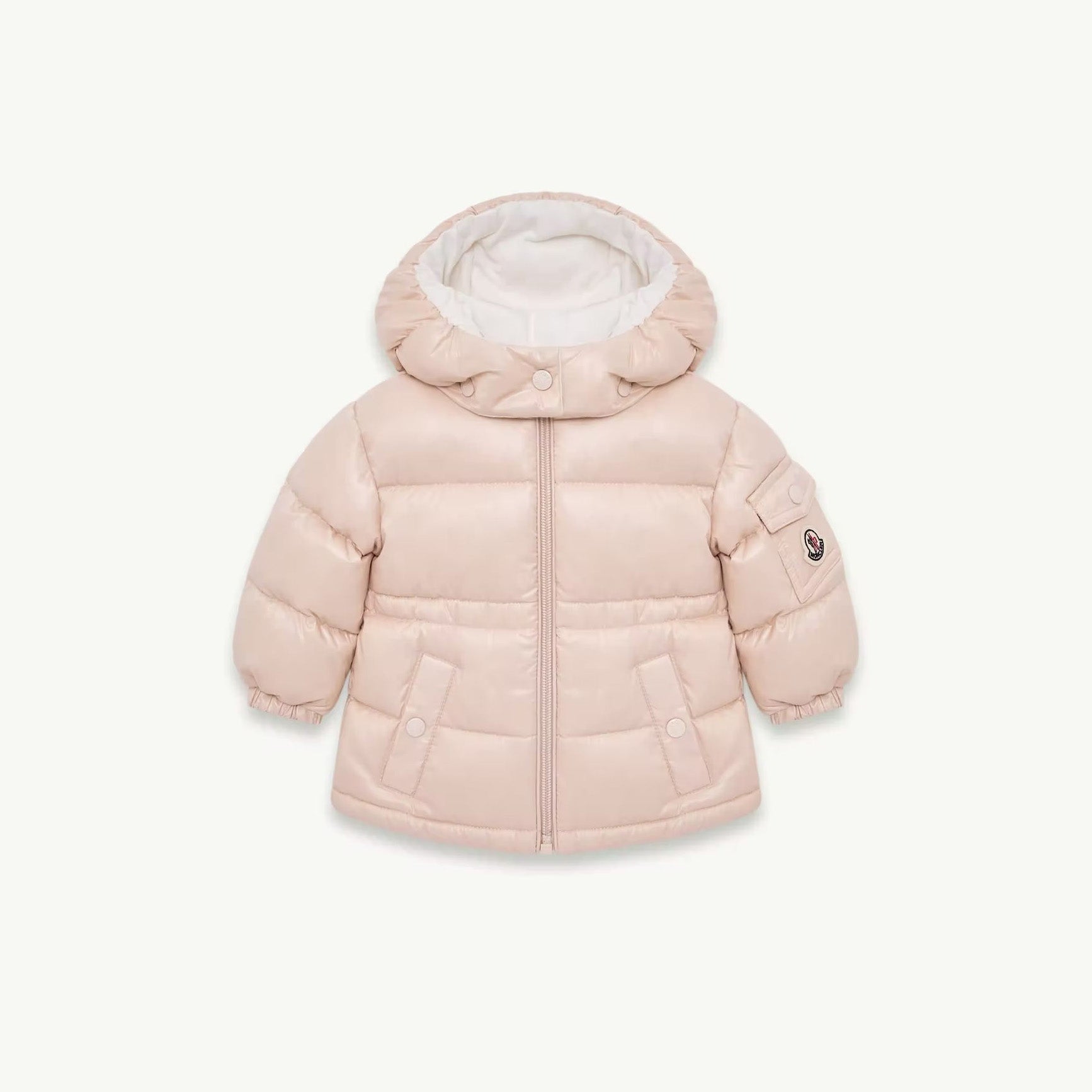 Baby Girls Light Pink "MAIRE" Padded Down Jacket