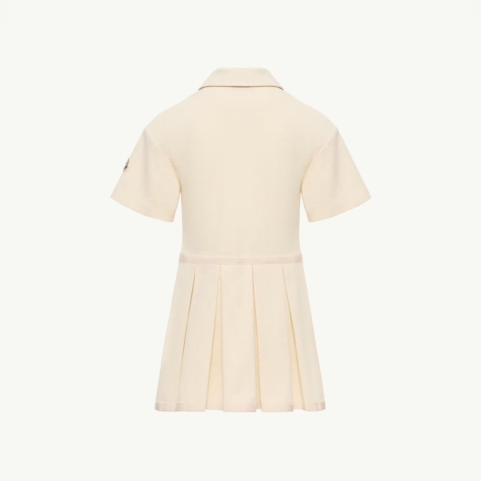 Girls Cream Cotton Dress