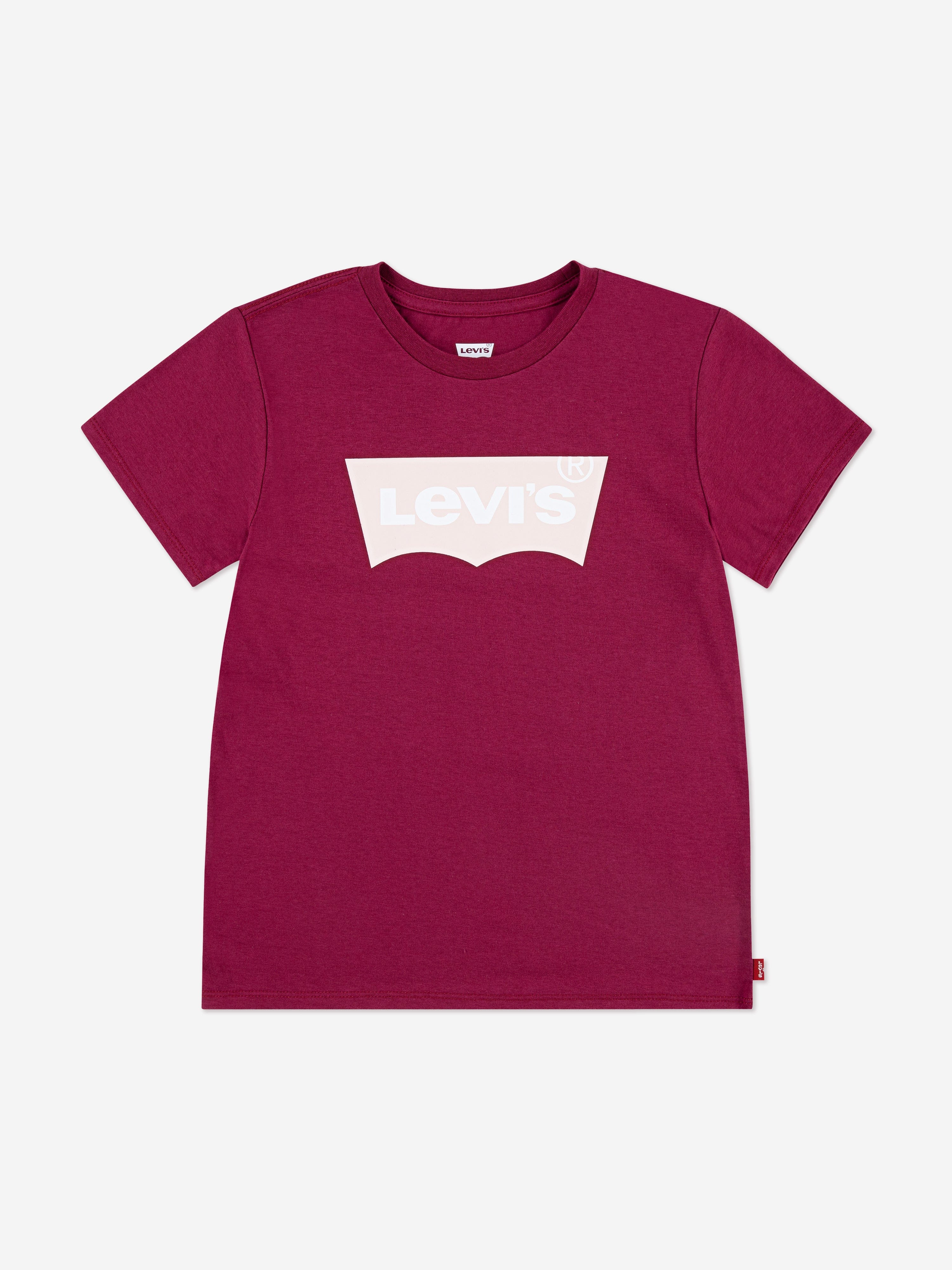 Levi's Girls Batwing T-Shirt in Red