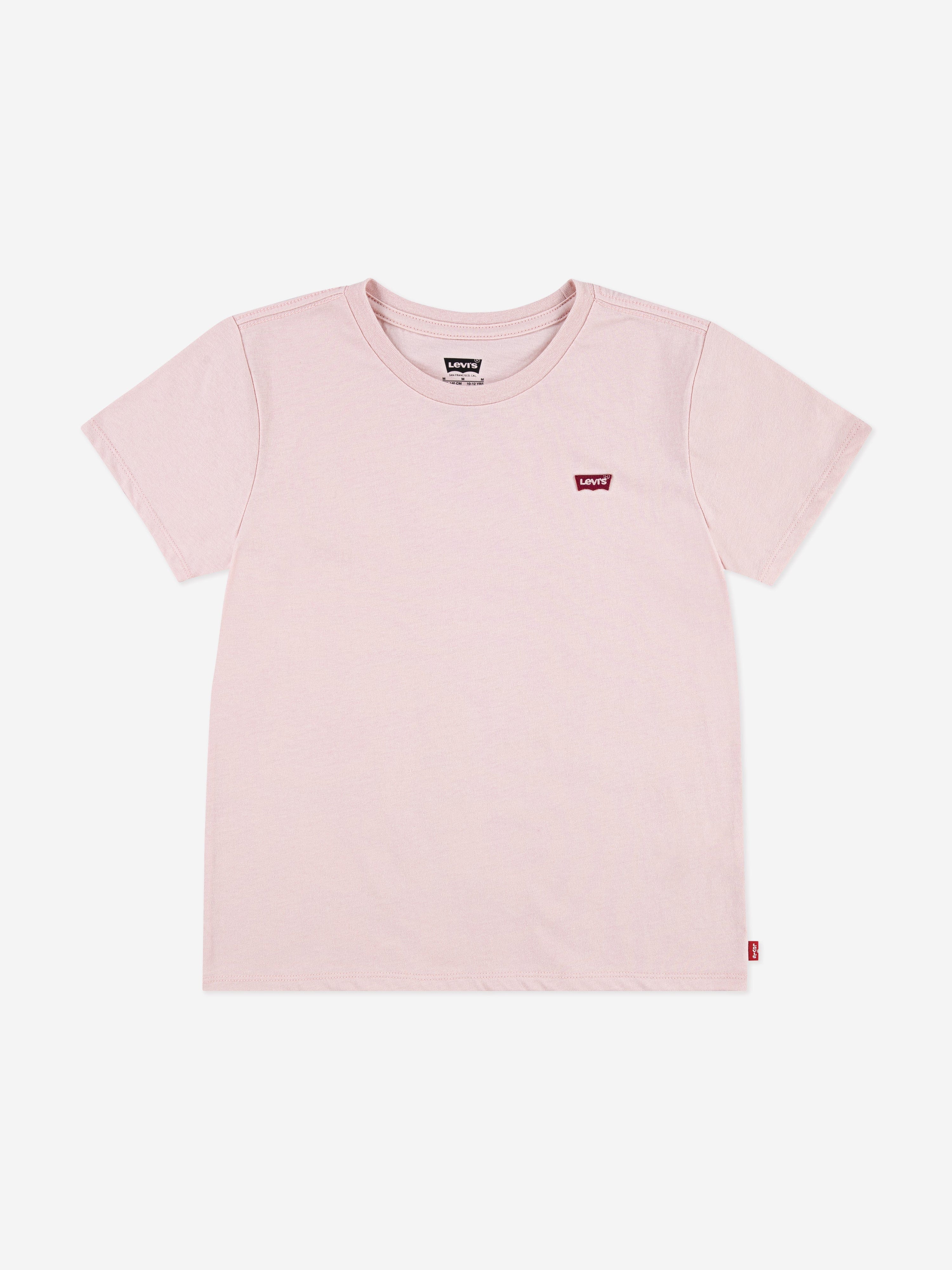 Levi's Girls Batwing Chest Hit T-Shirt in Pink