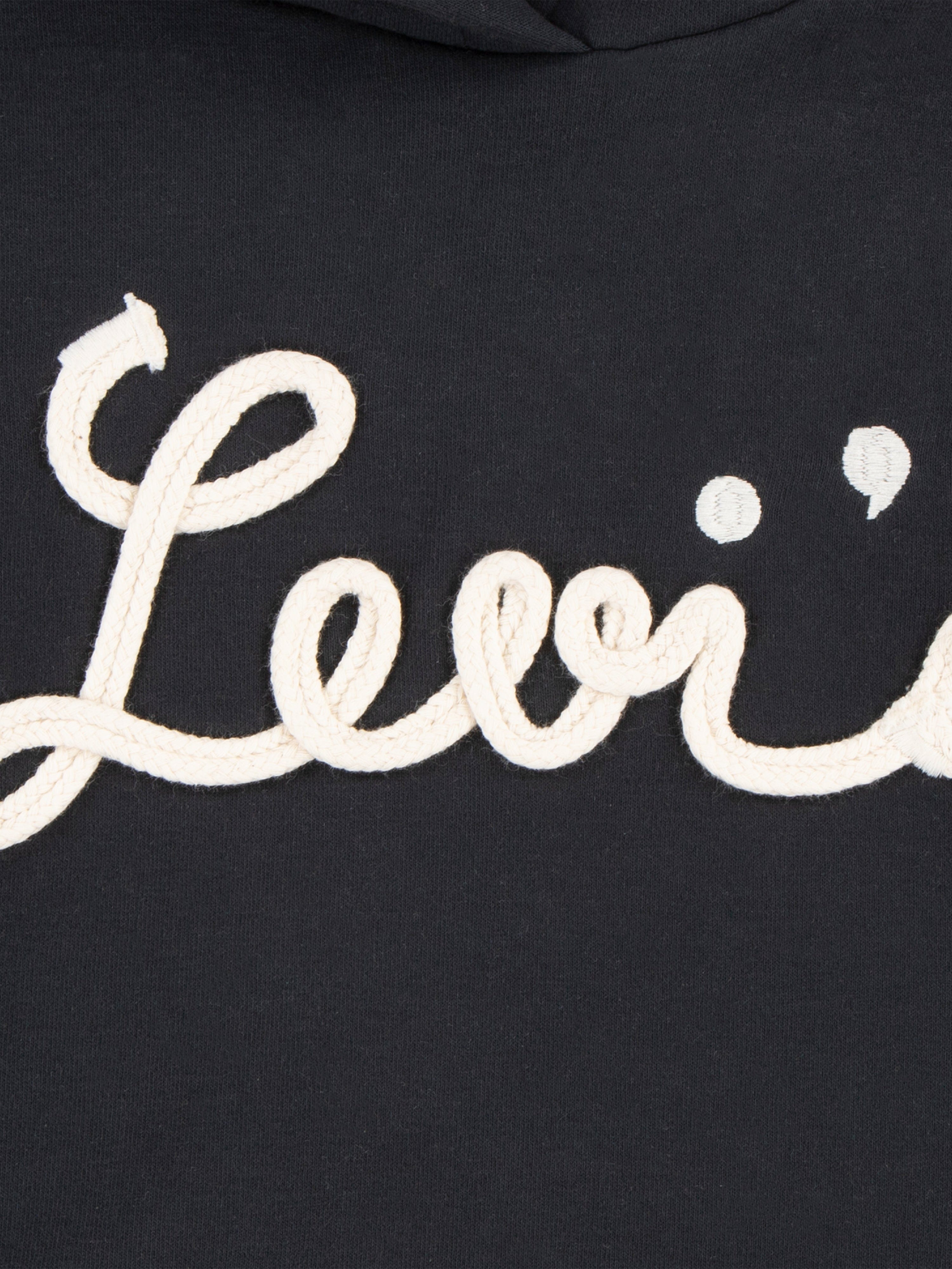 Levi's Girls Logo Script Sweater Dress in Black