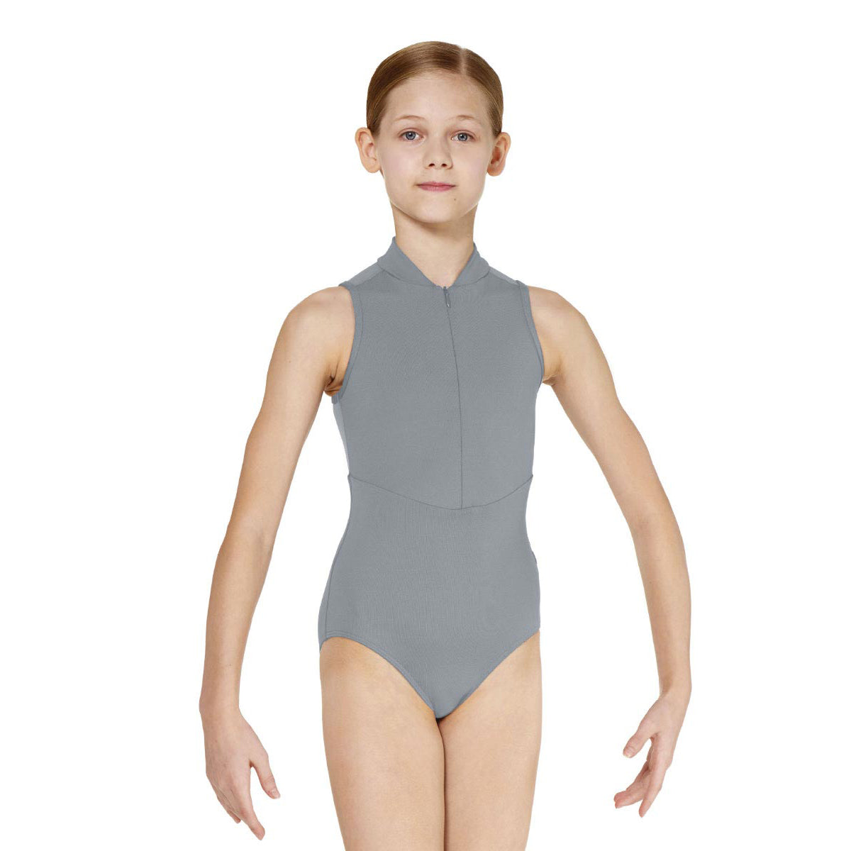 Girls Grey "Chane" Ballet Onesies(LUB814/GREY)