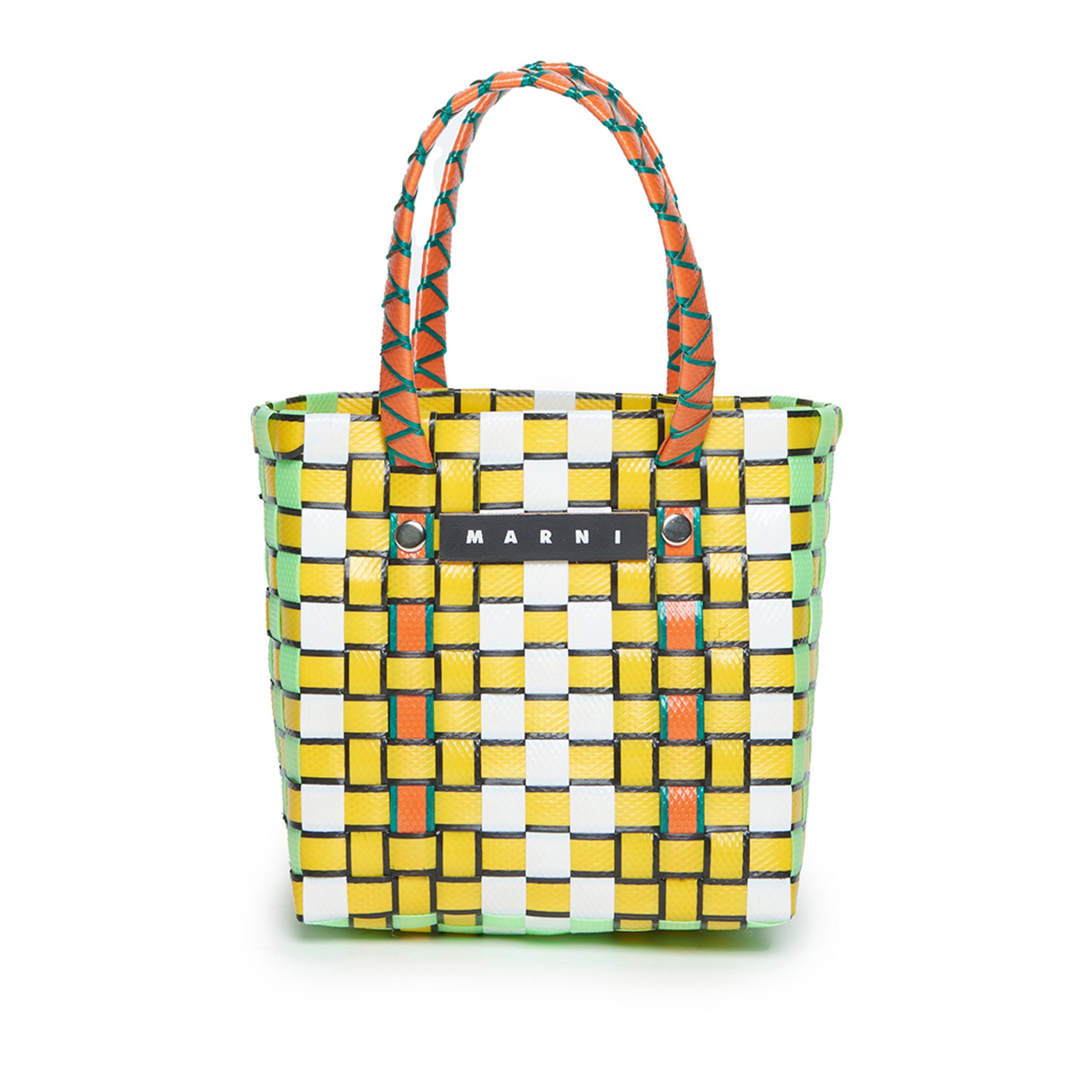 Girls Yellow Logo Handbag