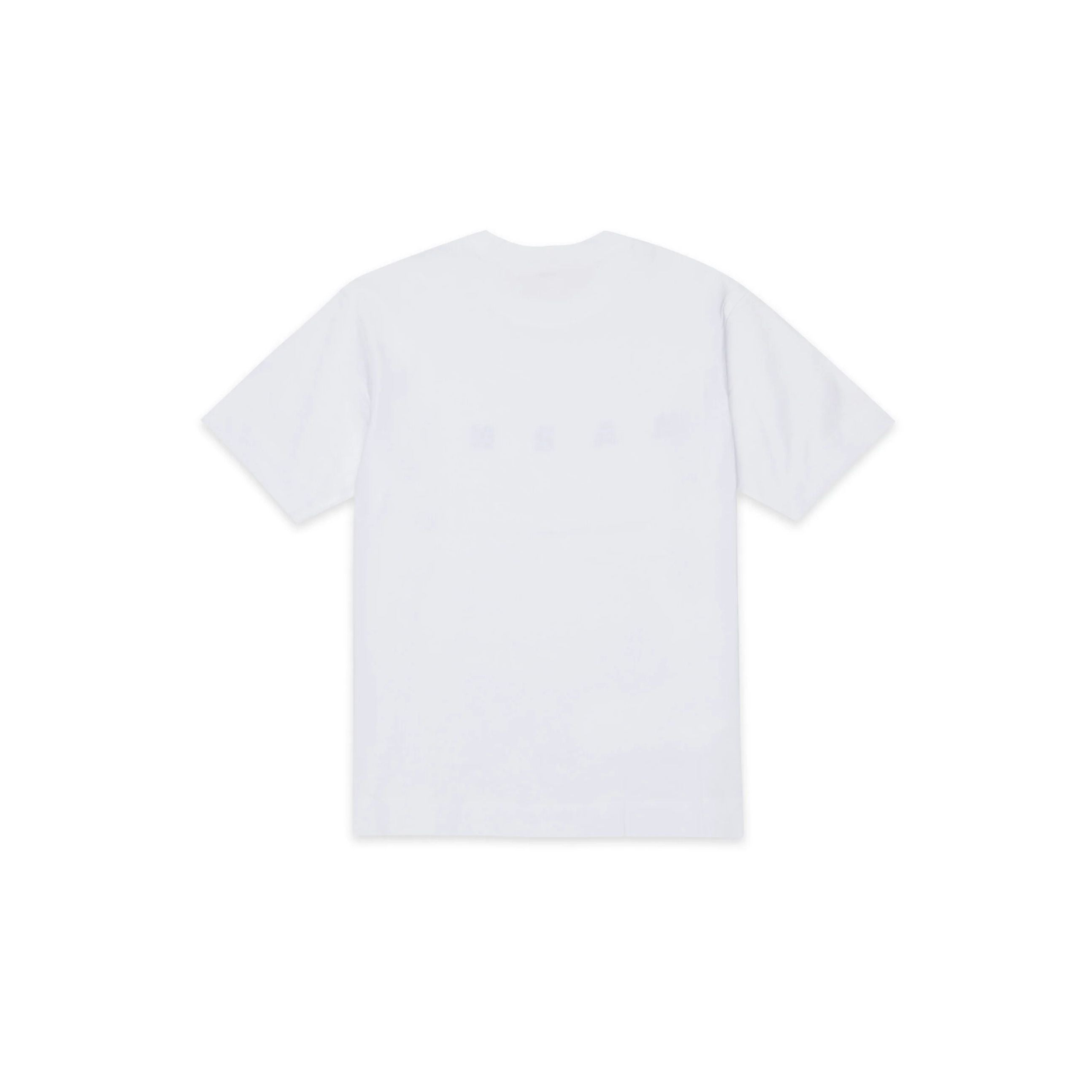 Boys & Girls White Logo Cotton T-Shirt