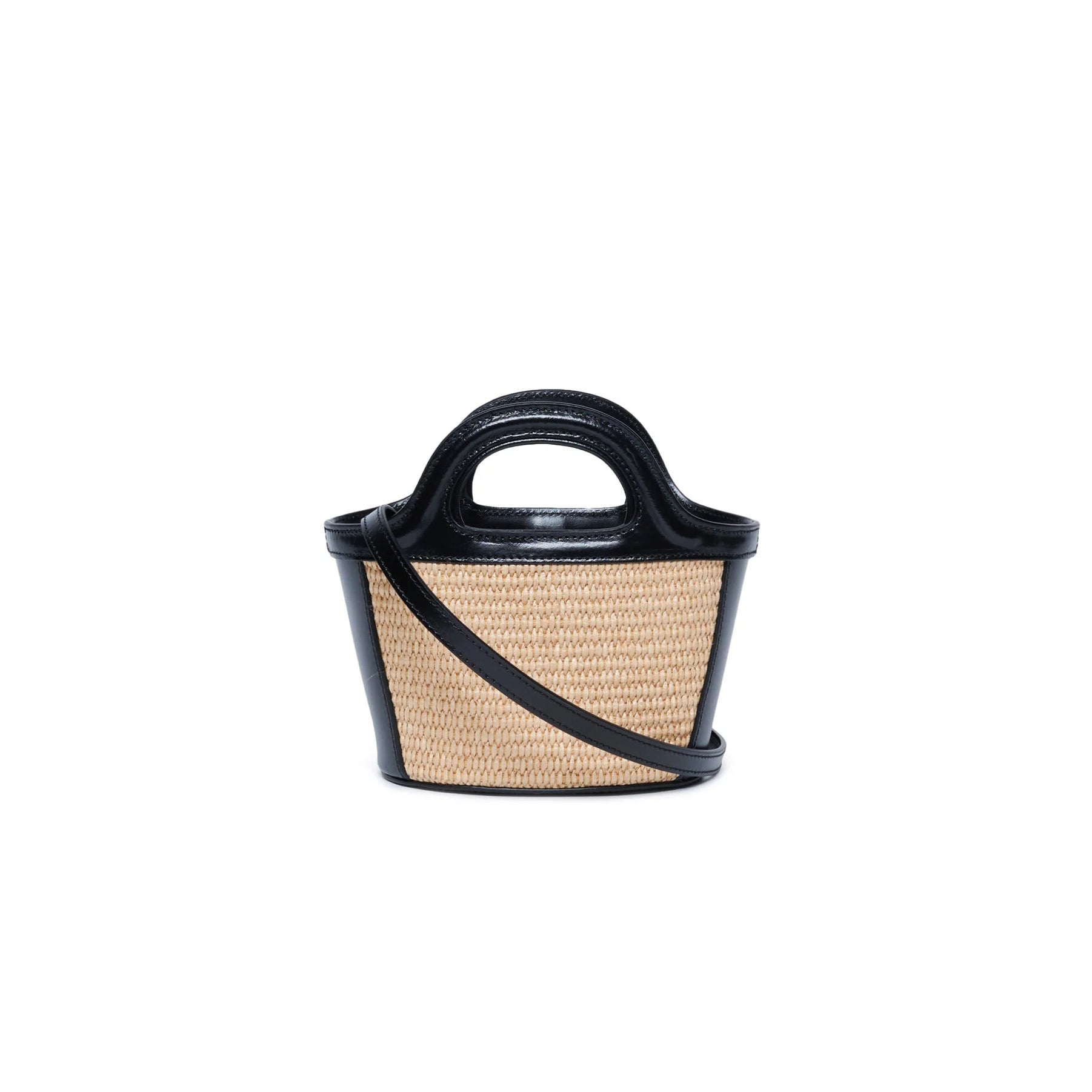 Girls Black Logo Shoulder Bag(长x宽x高:10x21x17cm)